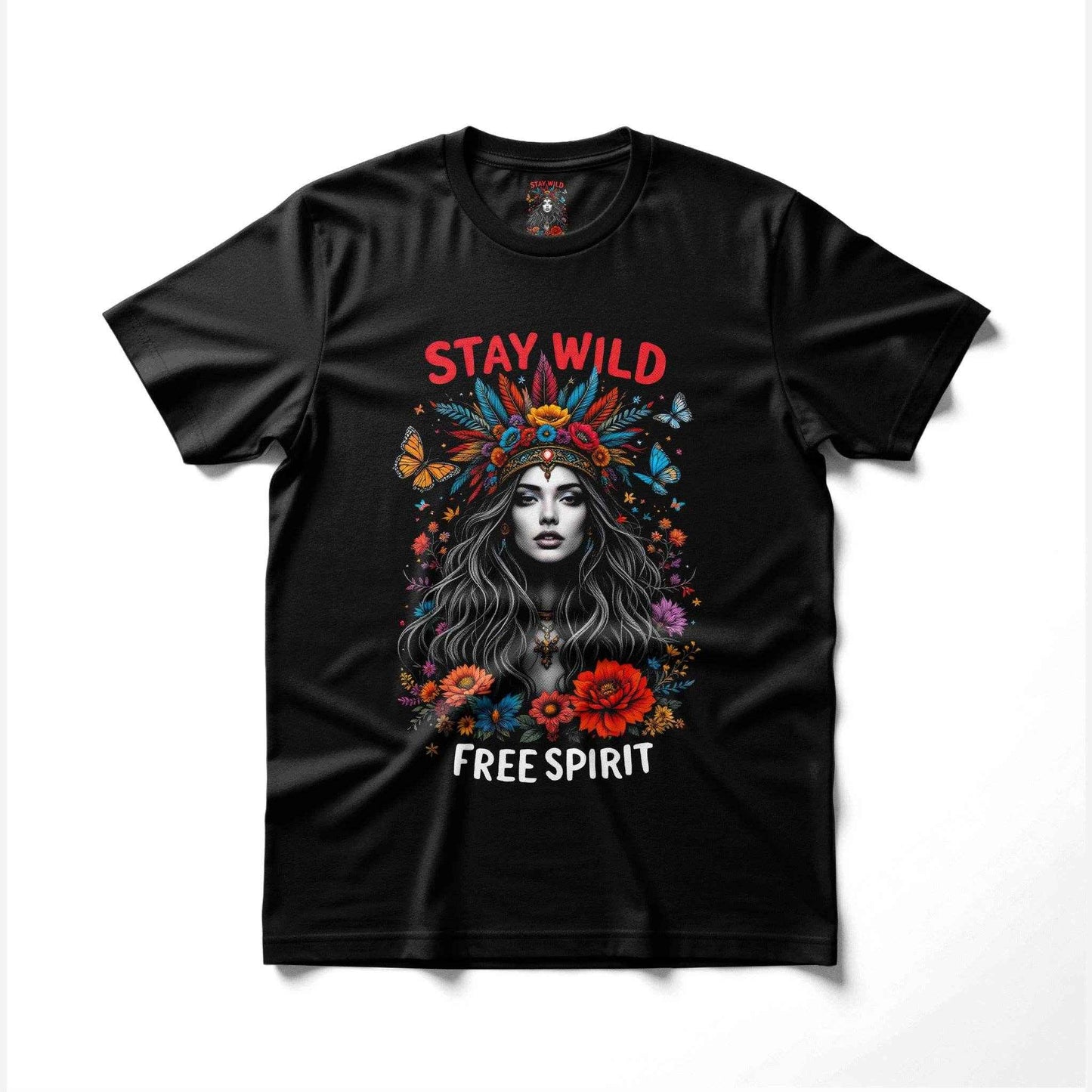 Free Spirit Halftone T-Shirt Design - halftone PNG for T-shirts – Sue Opperman Halftones