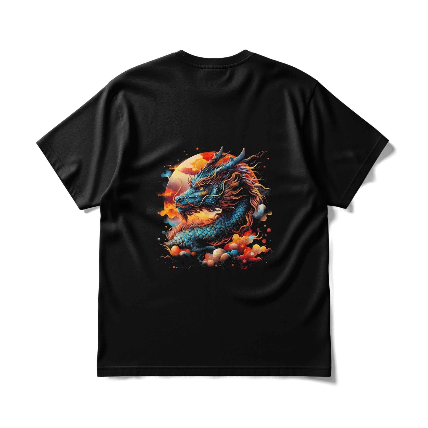 Dragon Art Detailed Halftone Dragon Art Digital Halftoned T-Shirt Design - halftone PNG for T-shirts – Sue Opperman Halftones