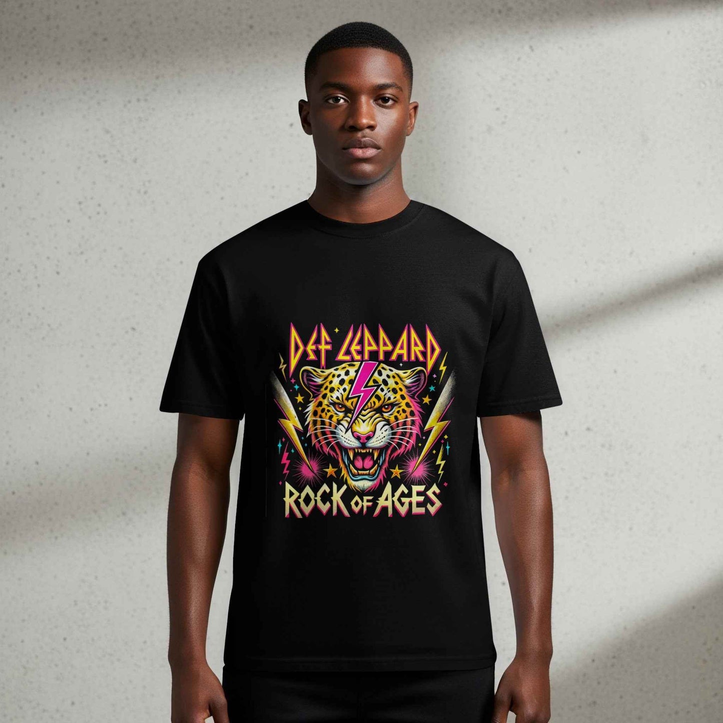 Music Halftone Rock Of Ages Digital Halftoned T-Shirt Design - halftone PNG for T-shirts – Sue Opperman Halftones