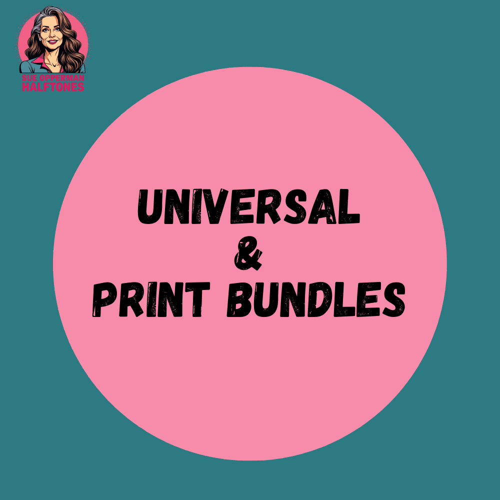 Universal Print Bundles - halftone PNG for T-shirts – Sue Opperman Halftones