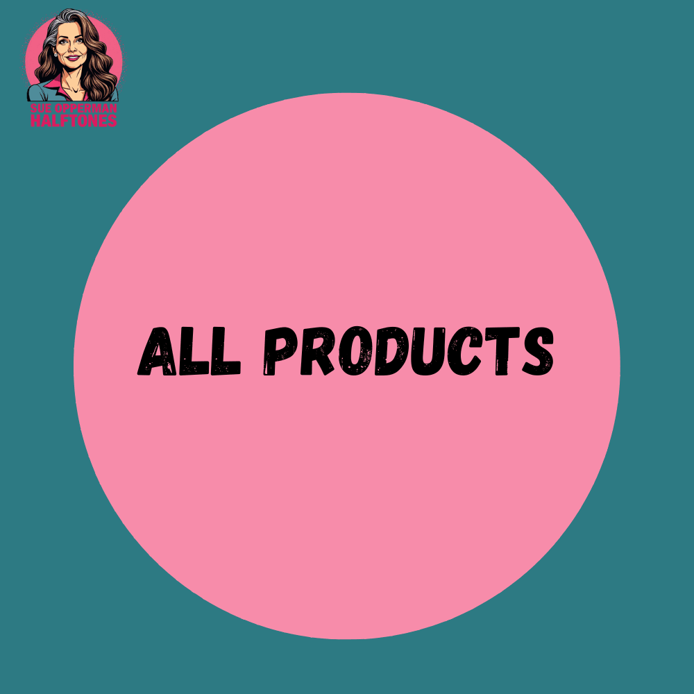 All Products Collection - Shop Our Complete Range Today - halftone PNG for T-shirts – Sue Opperman Halftones