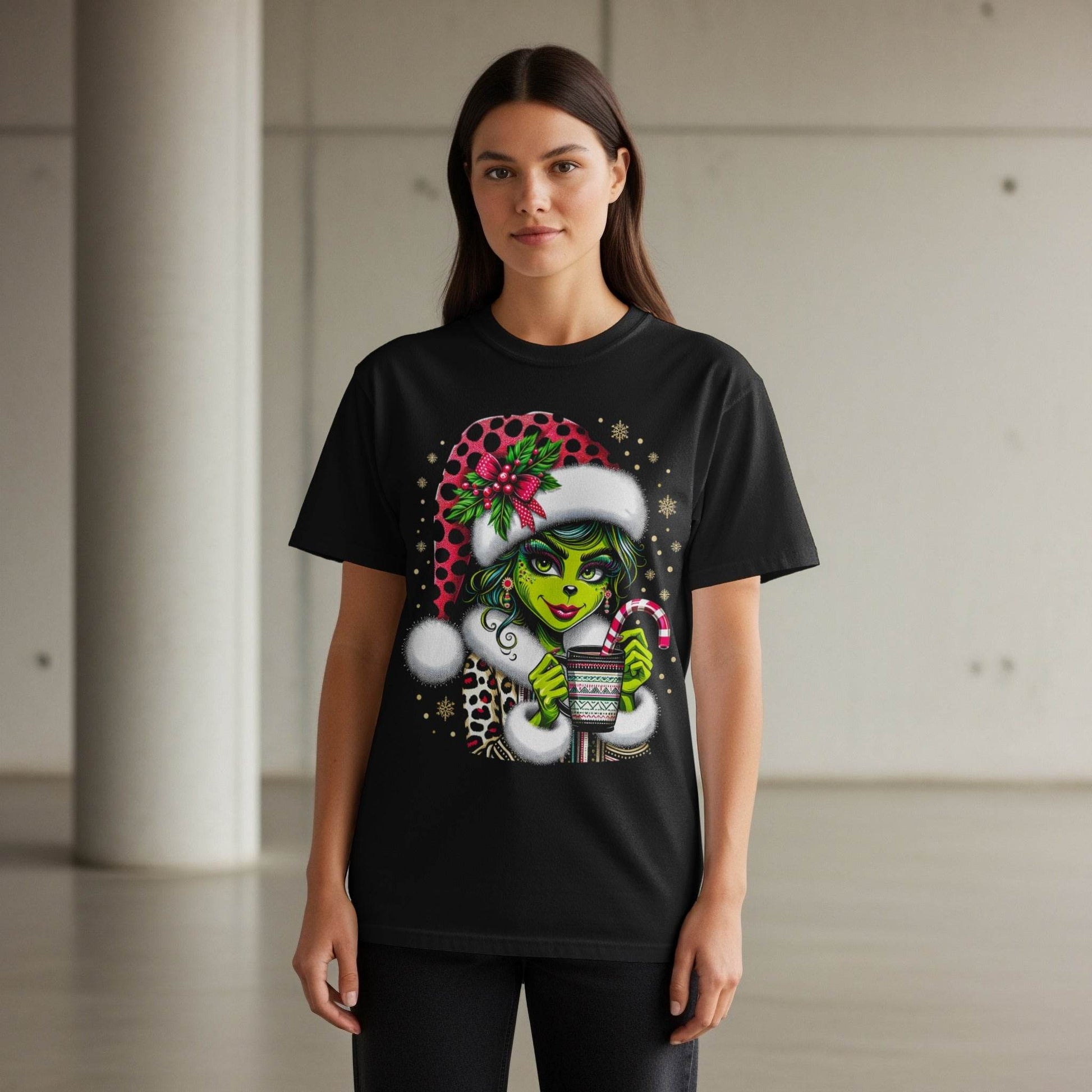 Christmas Grinch Character Halftone T-Shirt Design - halftone PNG for T-shirts – Sue Opperman Halftones