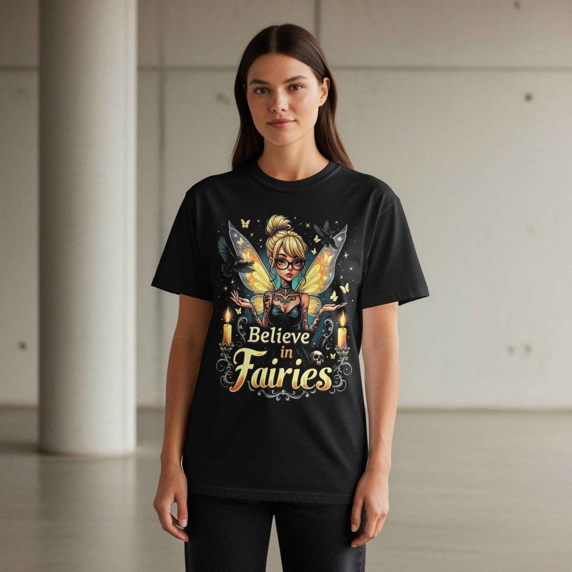 Believe in Fairies Halftone T-Shirt Design Digital - halftone PNG for T-shirts – Sue Opperman Halftones