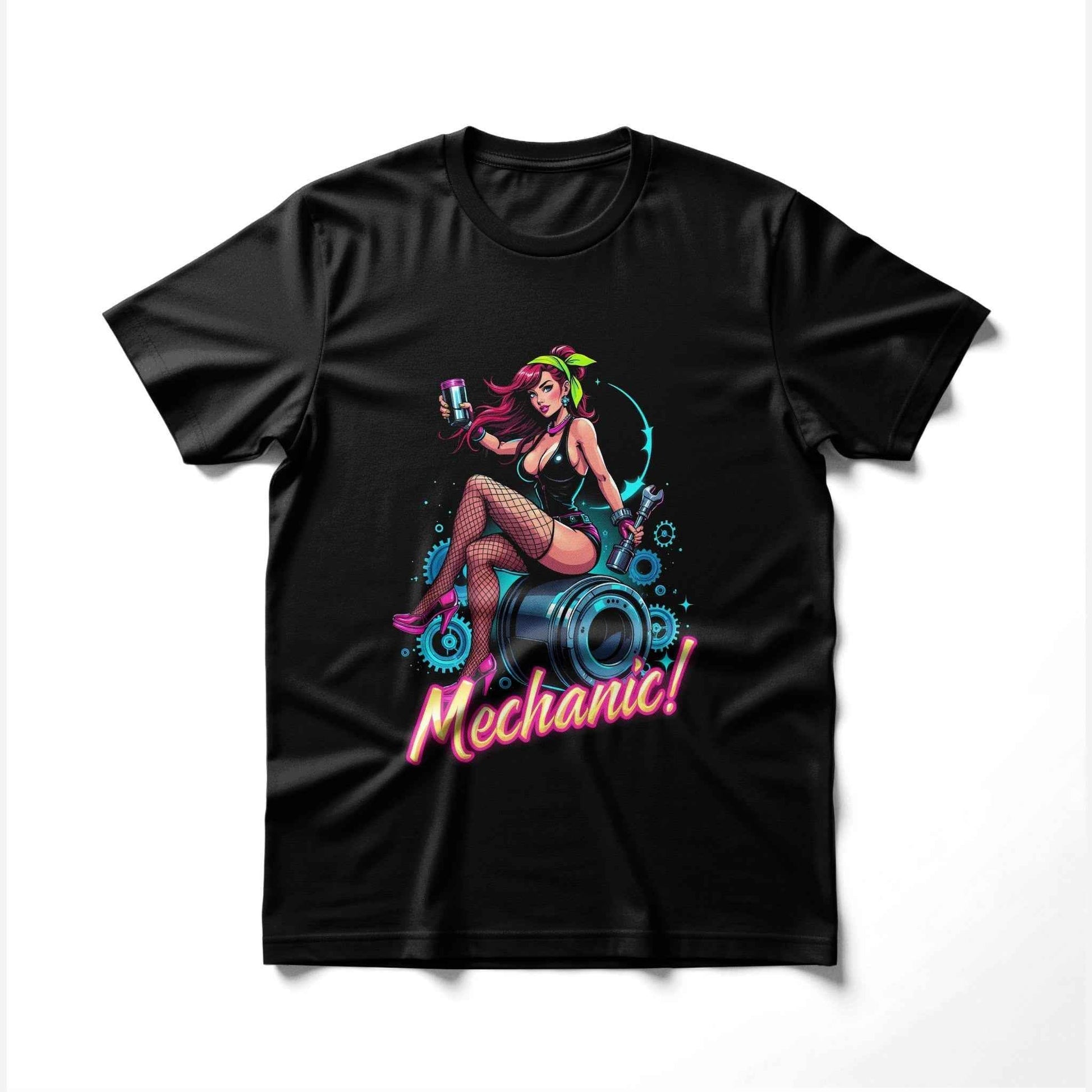 Mechanic Halftone T-Shirt Design - halftone PNG for T-shirts – Sue Opperman Halftones