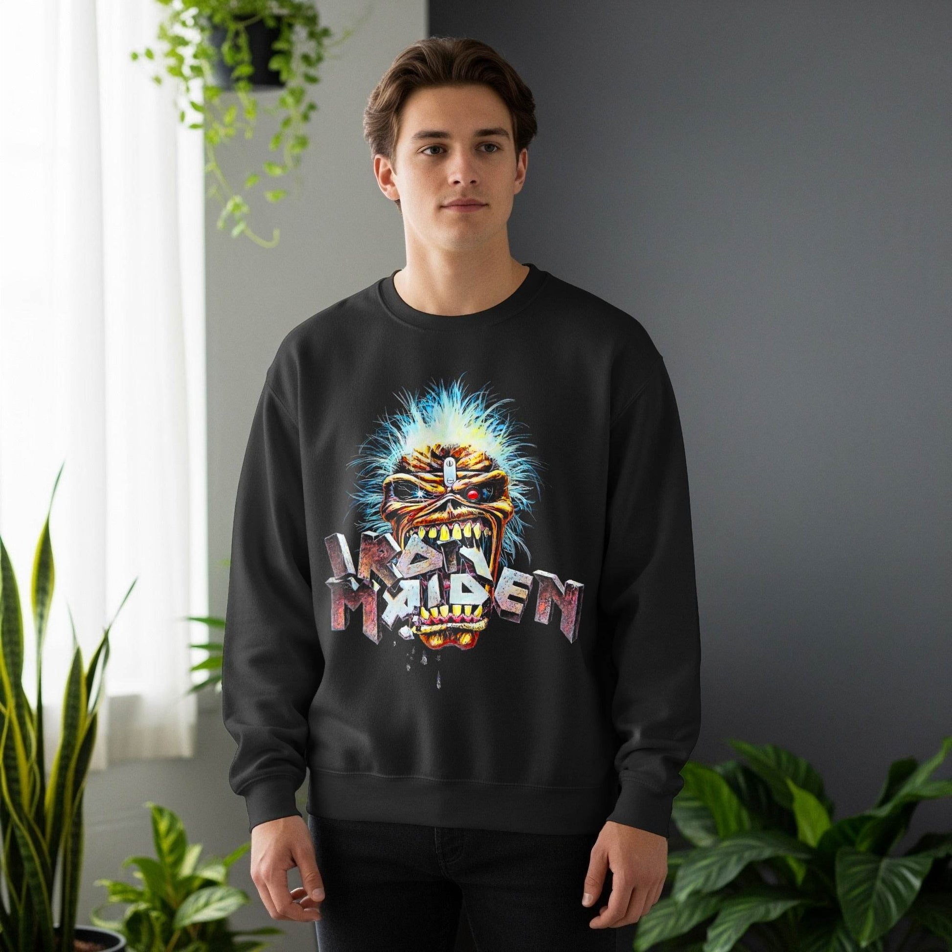 Music Skull Iron Maiden Theme Halftone T-Shirt Design - halftone PNG for T-shirts – Sue Opperman Halftones