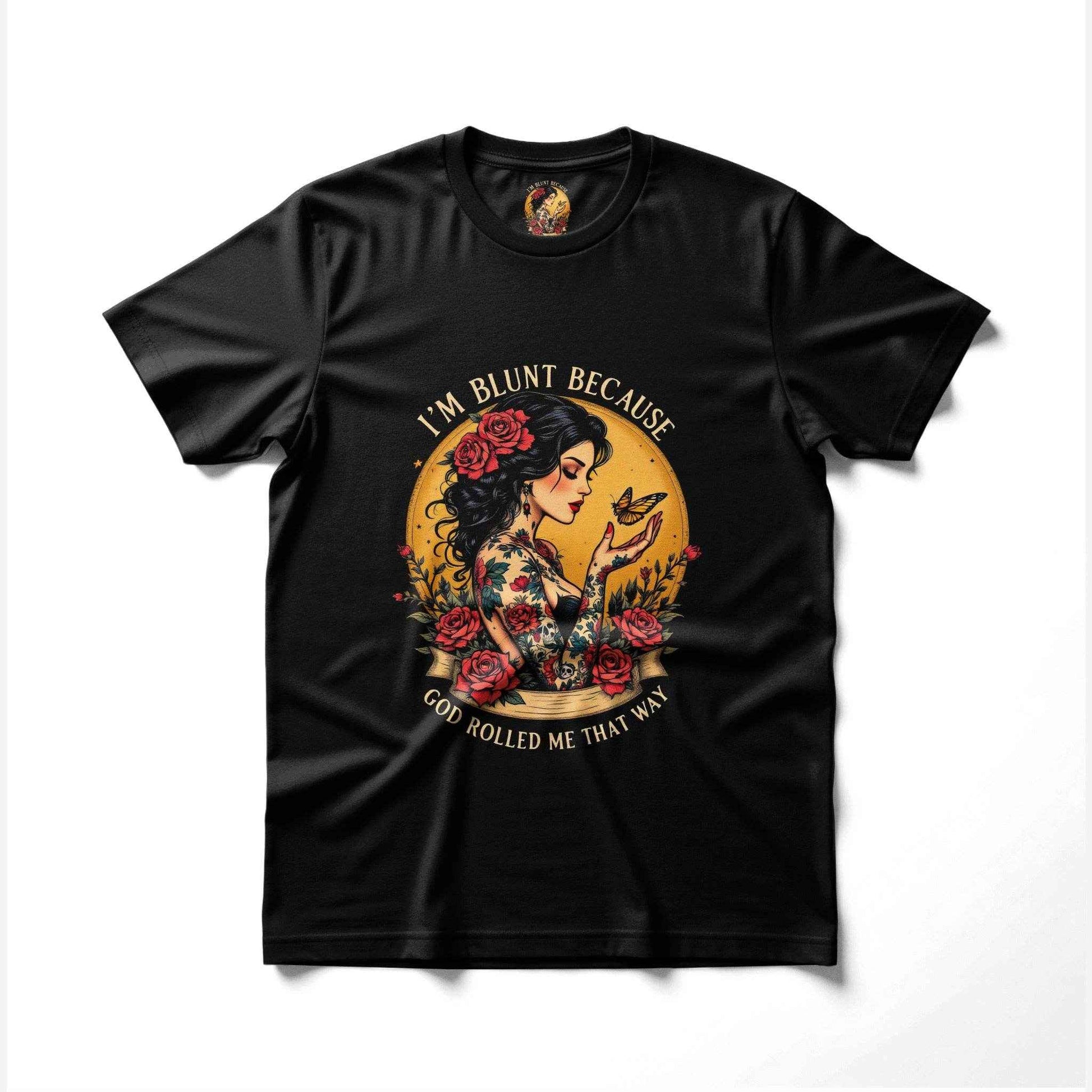Tattooed Woman Halftone Design T-Shirt - halftone PNG for T-shirts – Sue Opperman Halftones