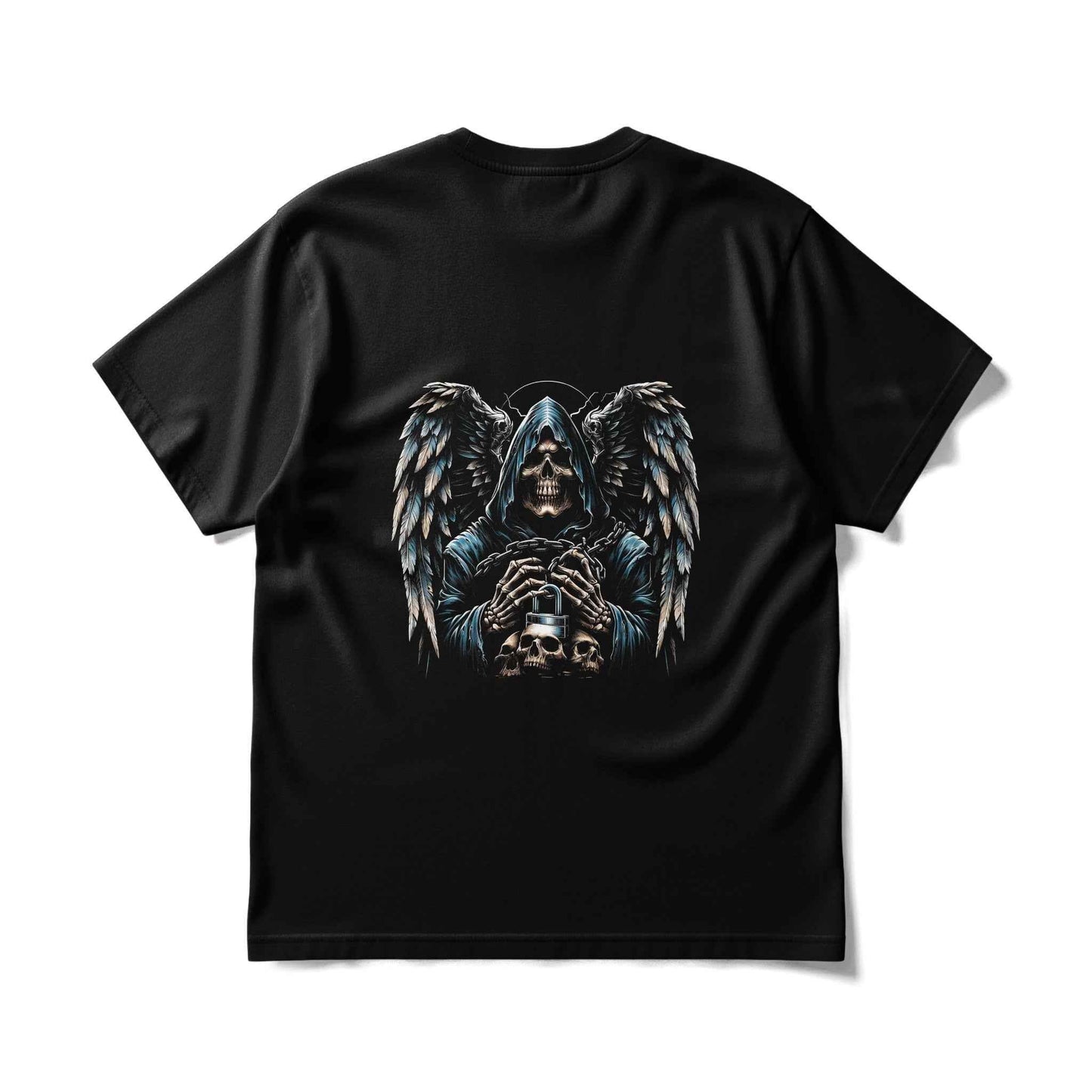 Gothic Grim Reaper Angel Halftone T-Shirt Design - halftone PNG for T-shirts – Sue Opperman Halftones