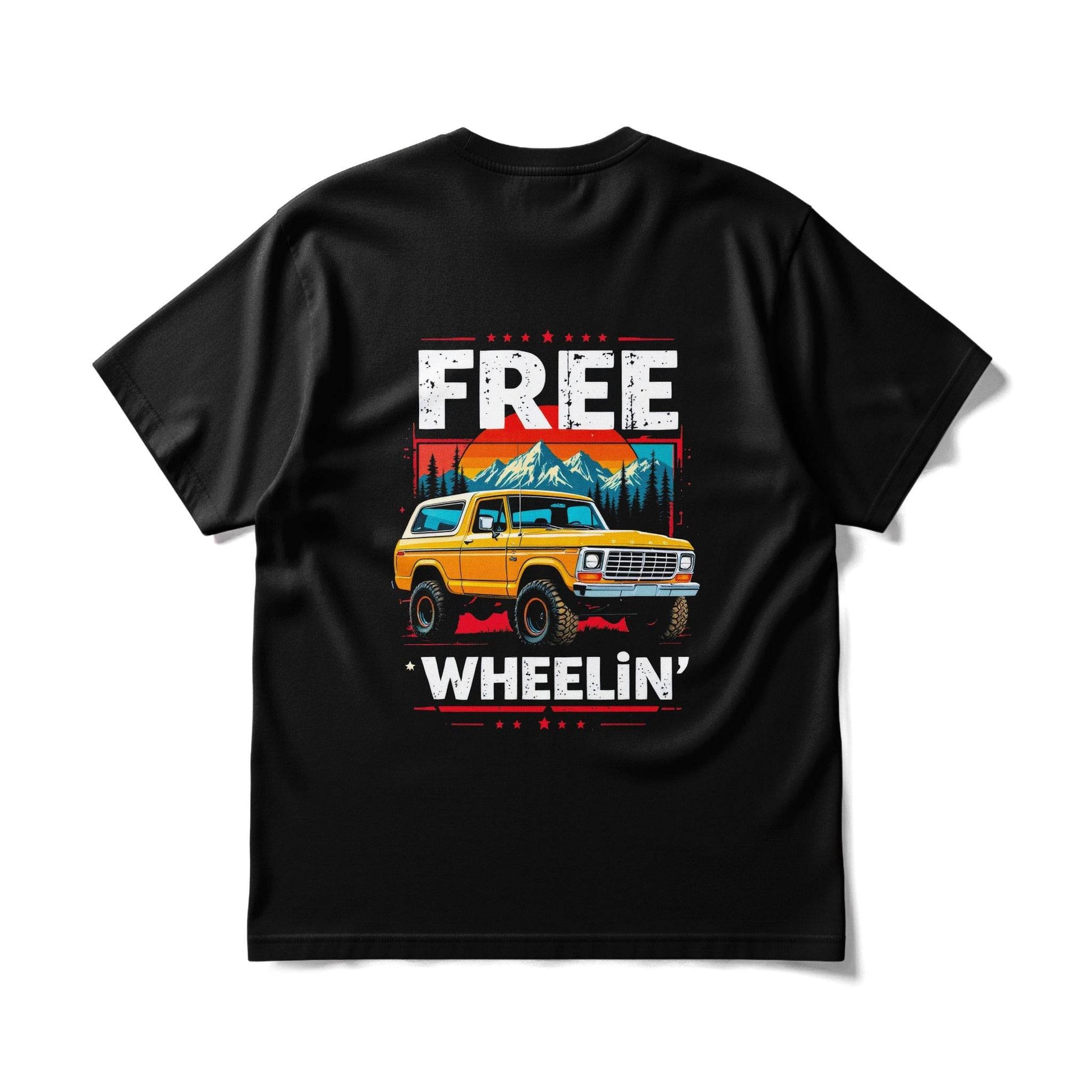 Off Road Car Free Wheeling Halftone T-Shirt Design - halftone PNG for T-shirts – Sue Opperman Halftones