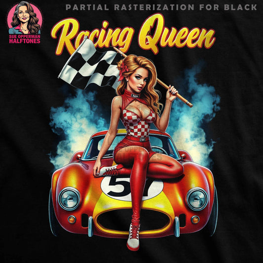 Car Halftone T-Shirt Design - halftone PNG for T-shirts – Sue Opperman Halftones
