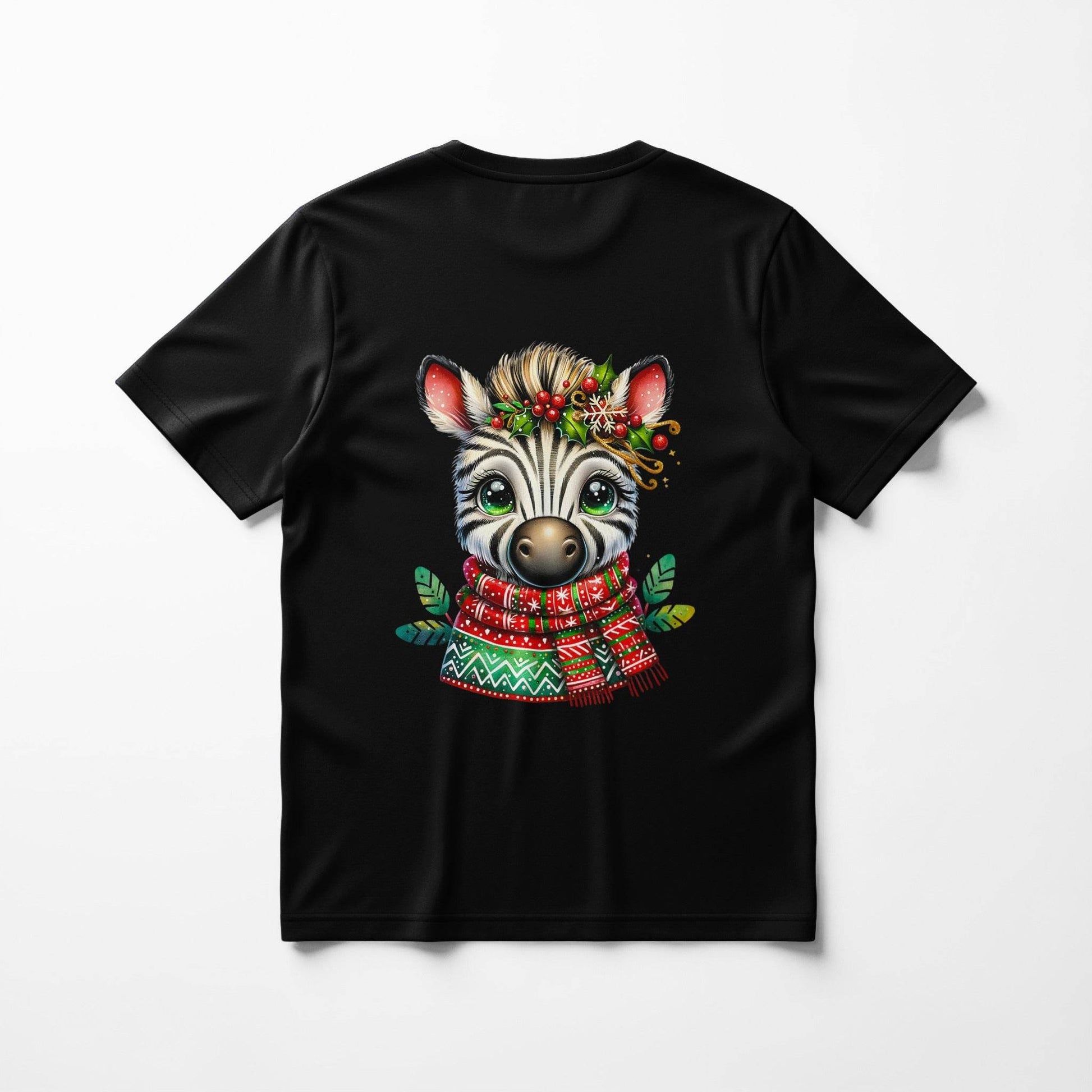 Christmas Zebra Sue Opperman Halftone T-Shirt Design - halftone PNG for T-shirts – Sue Opperman Halftones