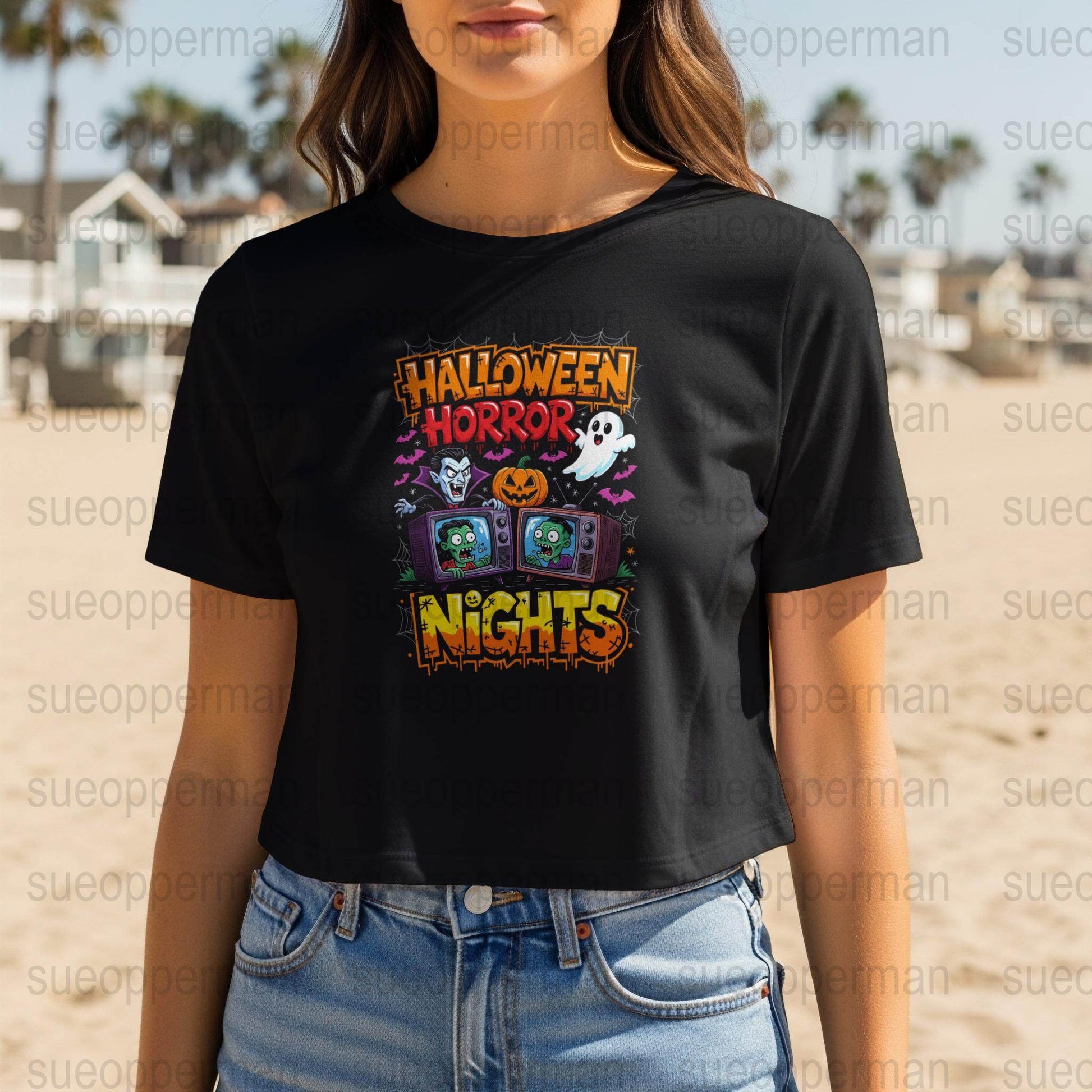 Halloween Halftone T-Shirt Design Digital - halftone PNG for T-shirts – Sue Opperman Halftones