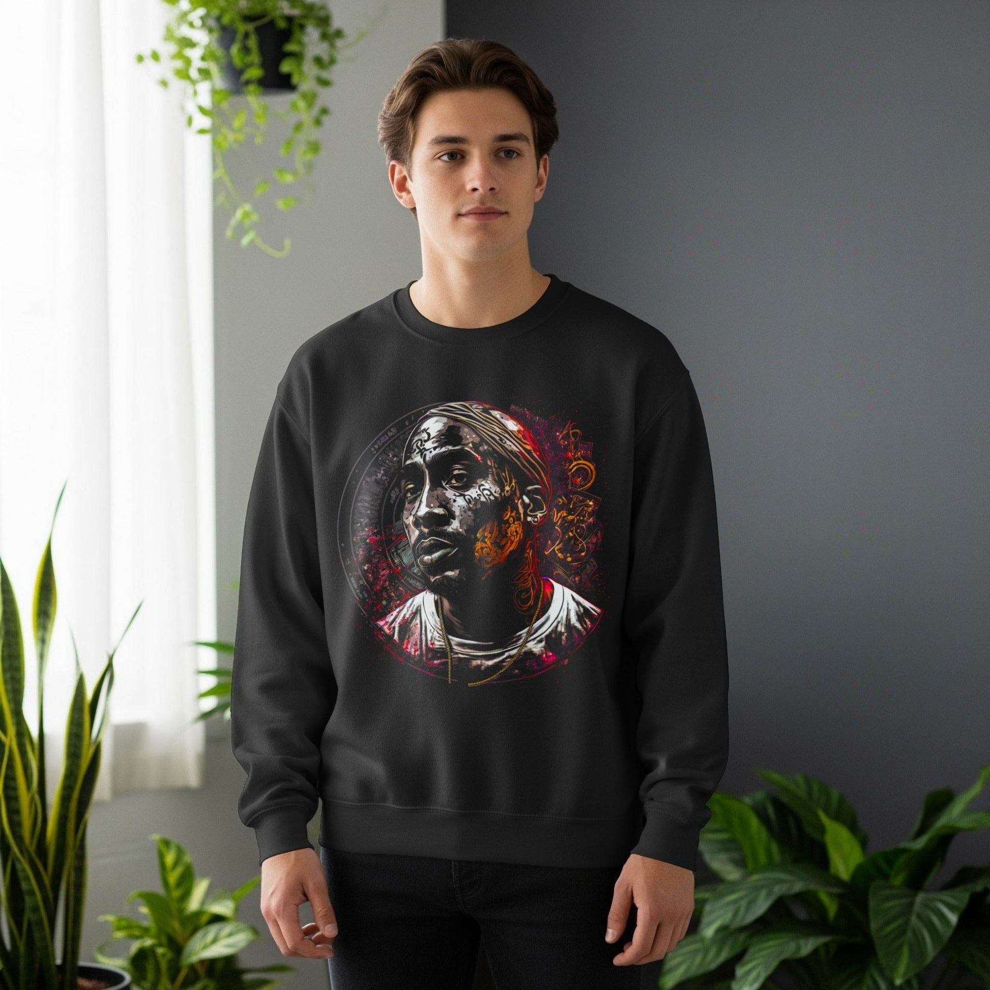 Tupac Inspired Artwork Halftone T-Shirt Design - halftone PNG for T-shirts – Sue Opperman Halftones