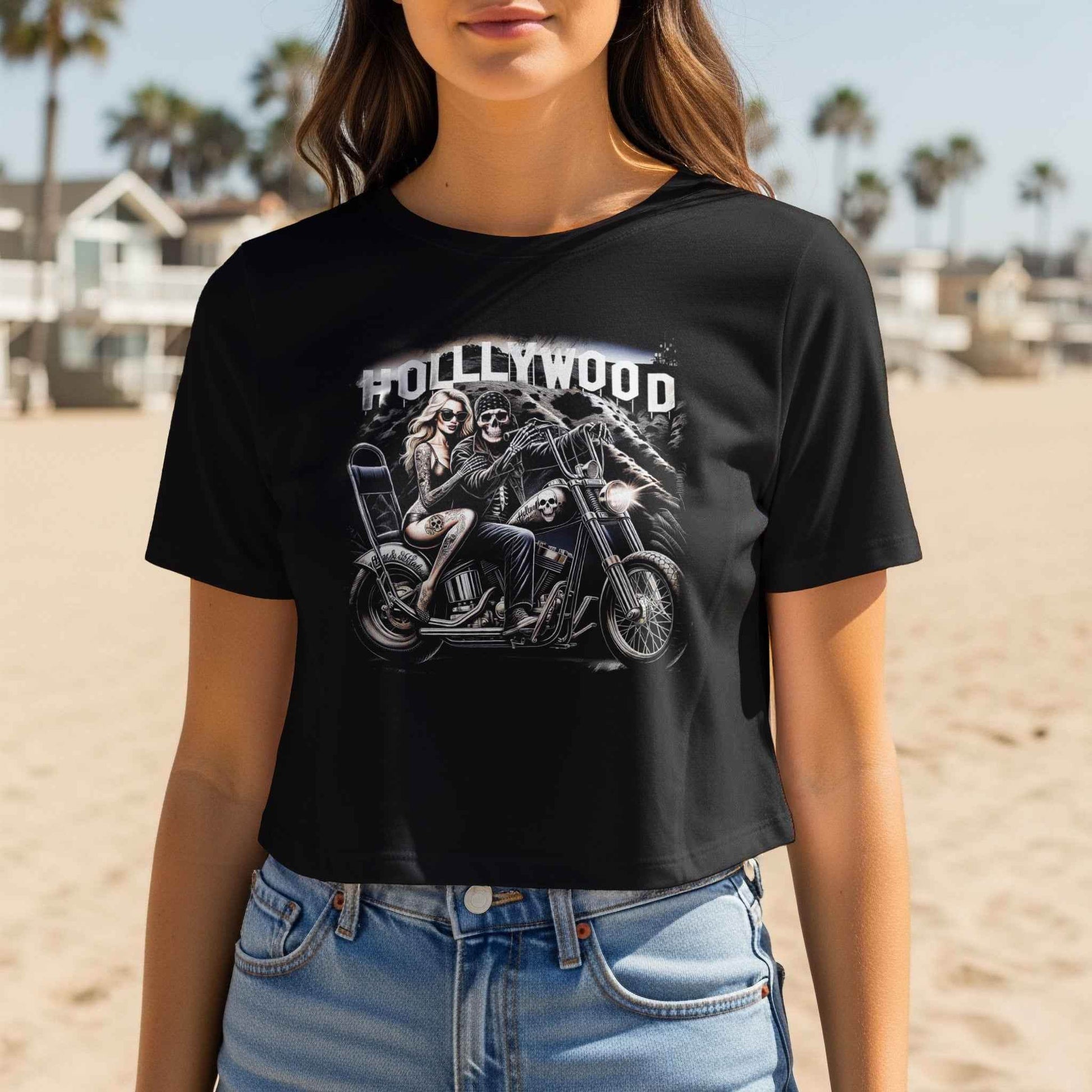 Motorcycle Skeletons Halftone T-Shirt Design - halftone PNG for T-shirts – Sue Opperman Halftones