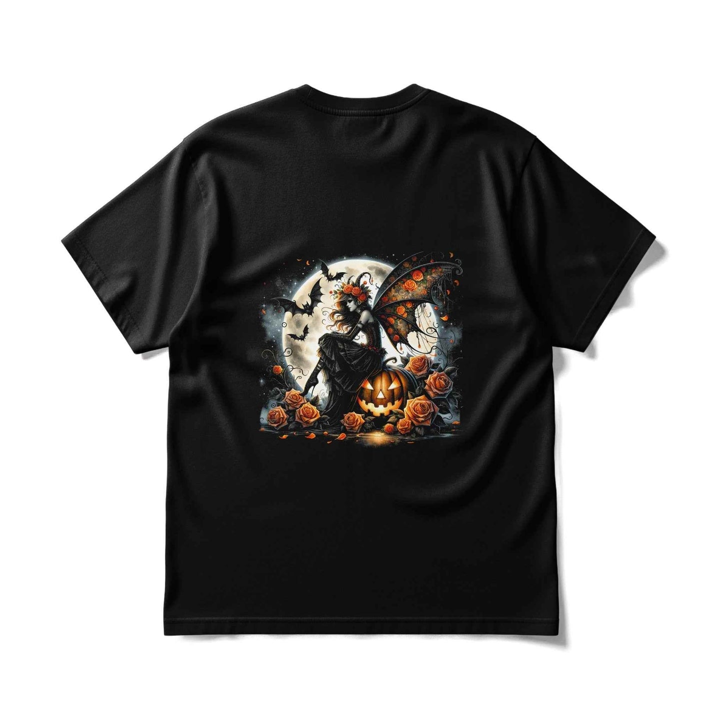 Halloween Fairy Pumpkin Halftoned T-Shirt Design - halftone PNG for T-shirts – Sue Opperman Halftones