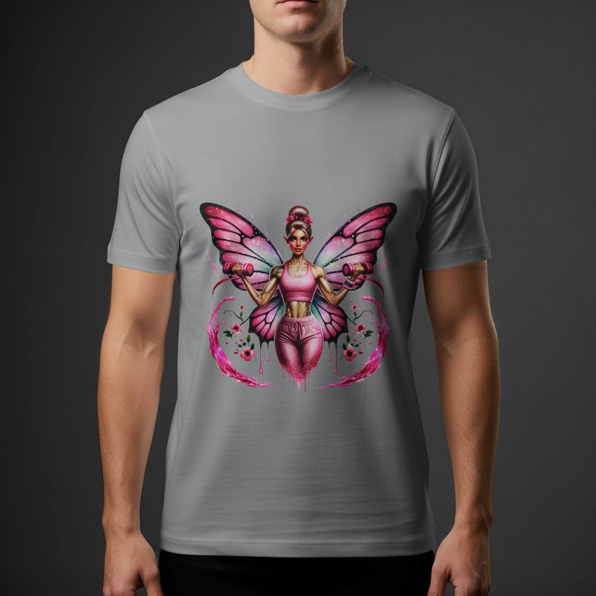 Fantasy Fairy Fitness Universal Print Bundle - halftone PNG for T-shirts – Sue Opperman Halftones