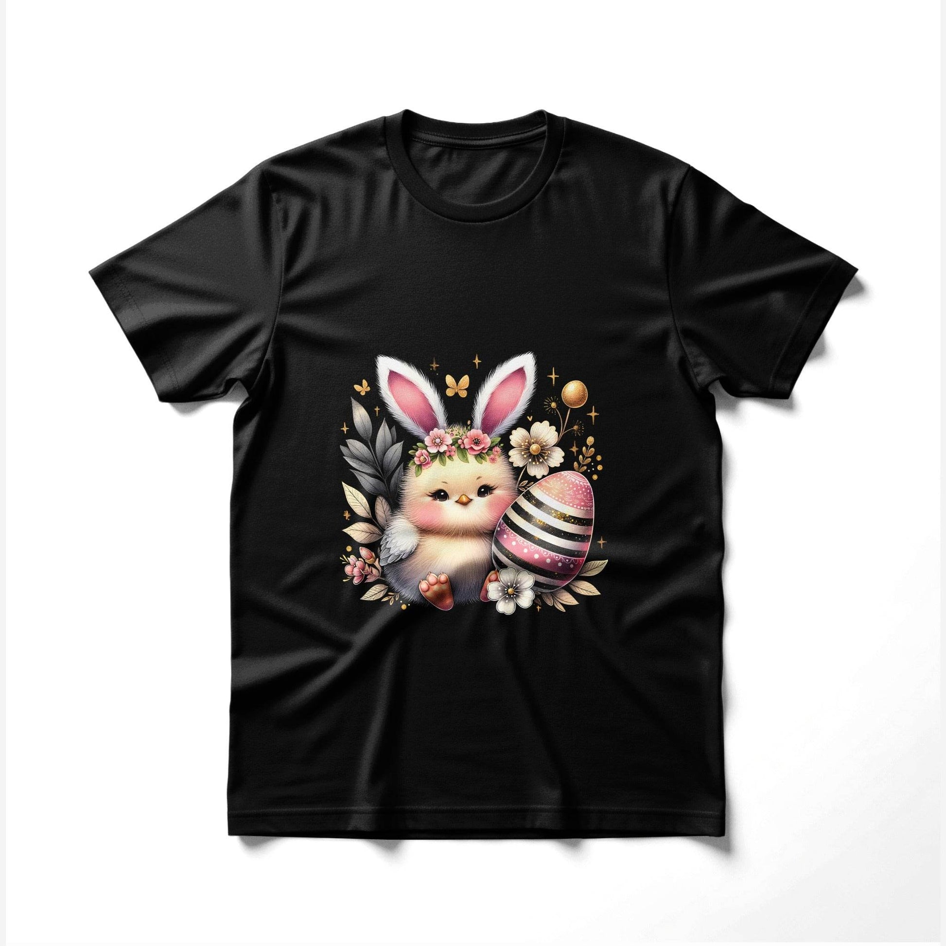 Easter Chick Bunny Halftone T-Shirt Design - halftone PNG for T-shirts – Sue Opperman Halftones