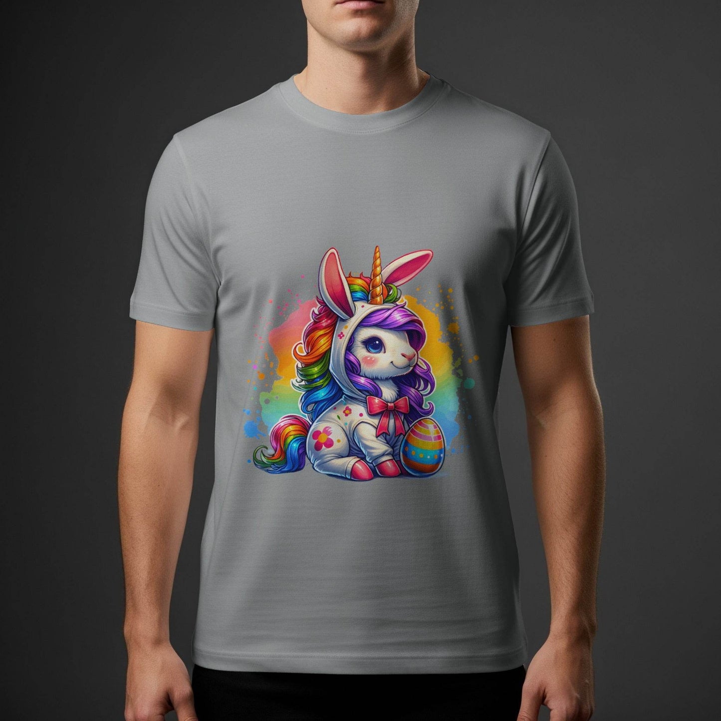 Easter Unicorn Bunny Character Universal Print Bundle - halftone PNG for T-shirts – Sue Opperman Halftones