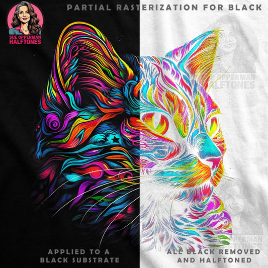 Animals Halftone T-Shirt Design - halftone PNG for T-shirts – Sue Opperman Halftones