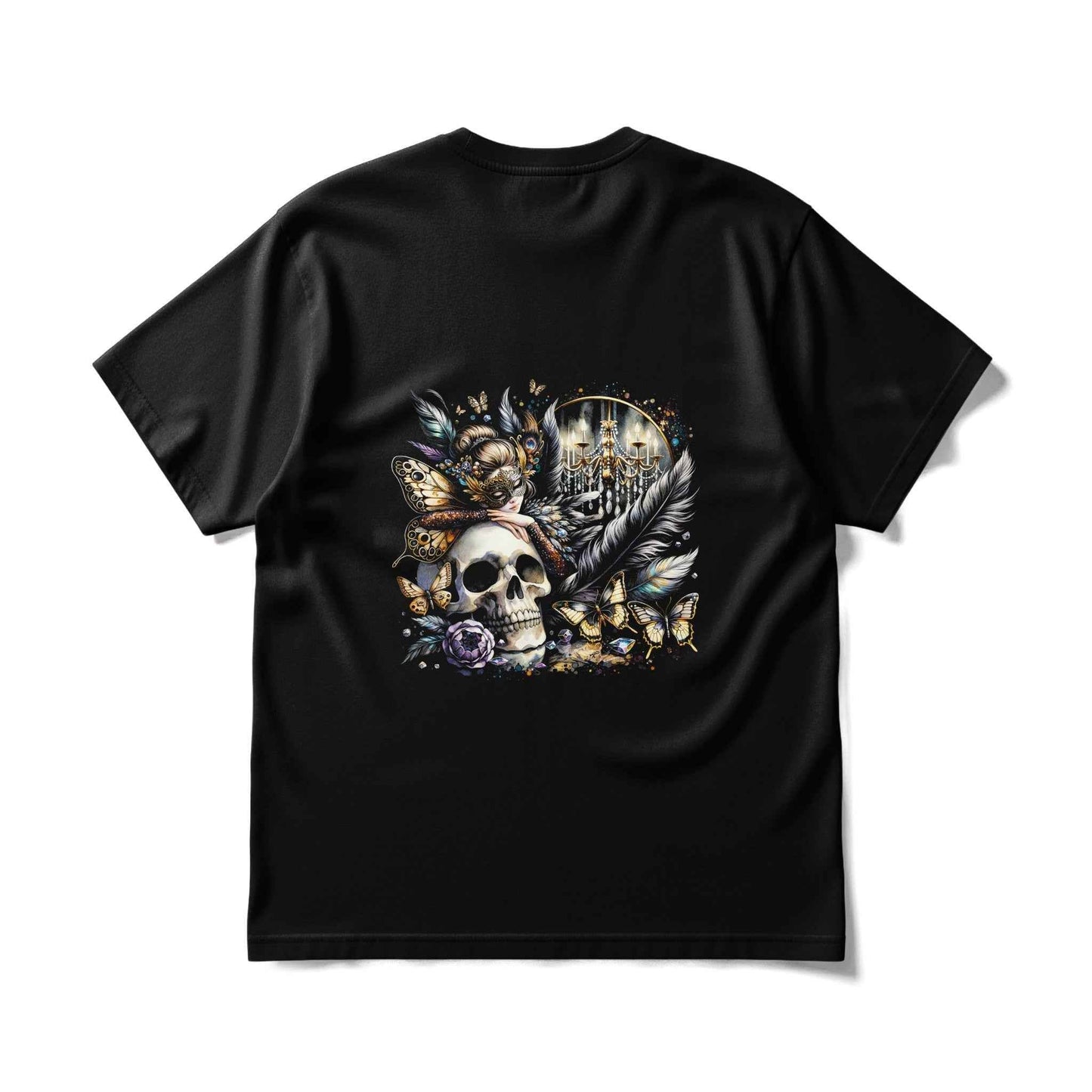 Glamour With Skull Halftone T-Shirt Design - halftone PNG for T-shirts – Sue Opperman Halftones