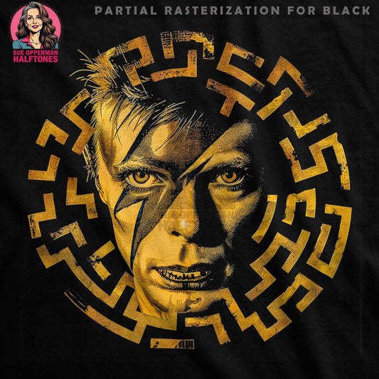Portrait Halftone T-Shirt Design - halftone PNG for T-shirts – Sue Opperman Halftones