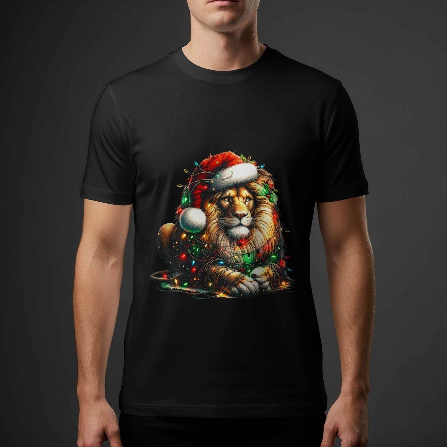 Christmas Lion Halftone T-Shirt Designs - halftone PNG for T-shirts – Sue Opperman Halftones