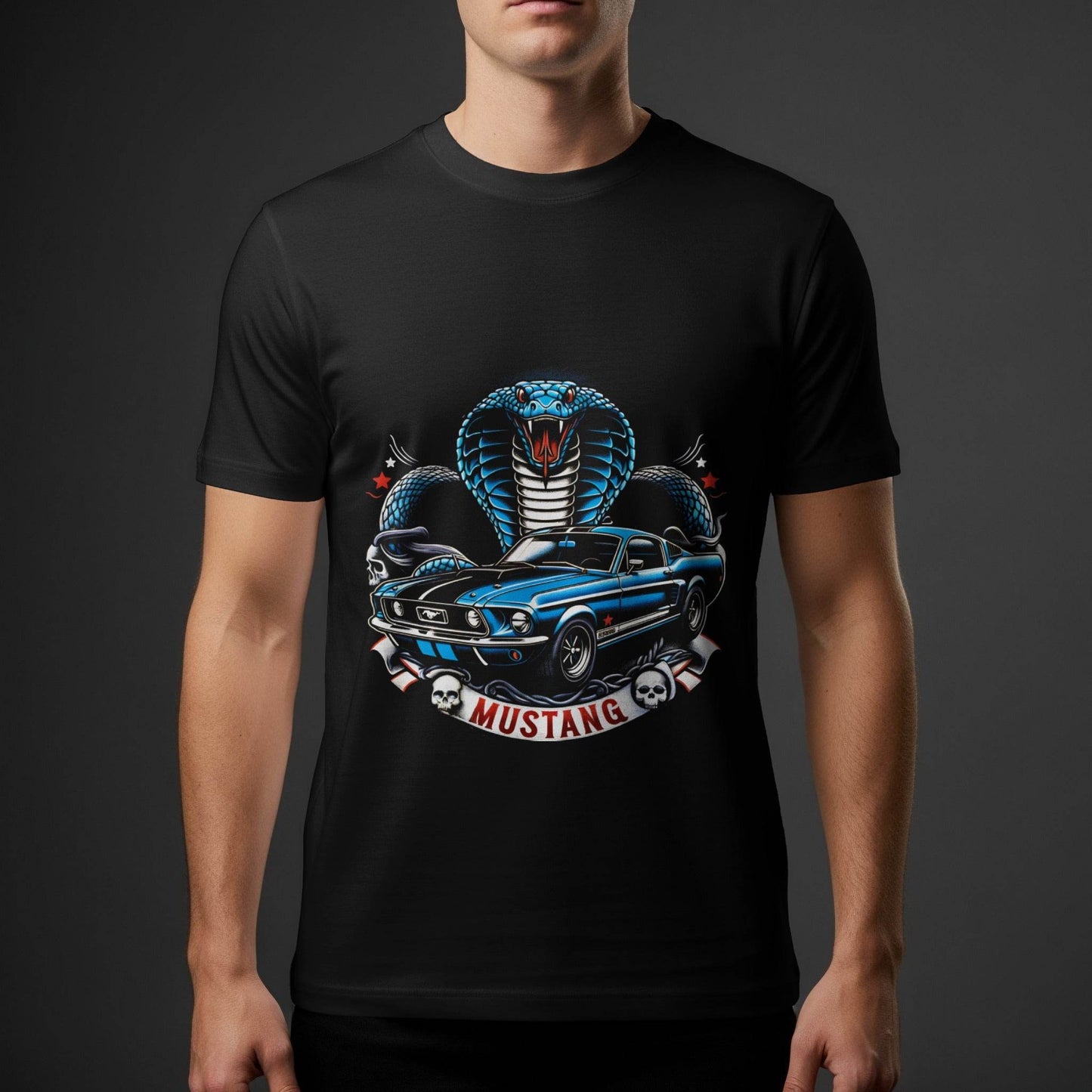 Cobra Mustang Halftone T-Shirt Design - halftone PNG for T-shirts – Sue Opperman Halftones