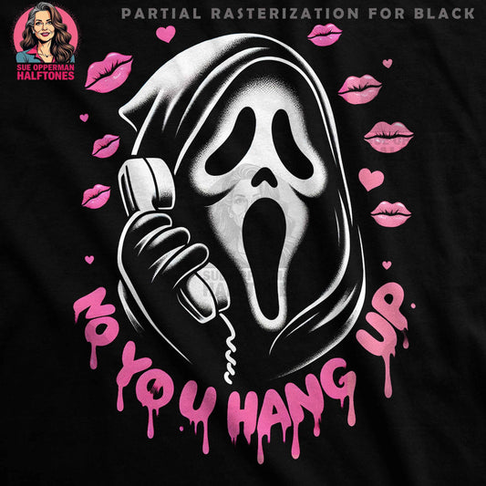 Ghost Face Valentines Halftone T-Shirt Designs - halftone PNG for T-shirts – Sue Opperman Halftones