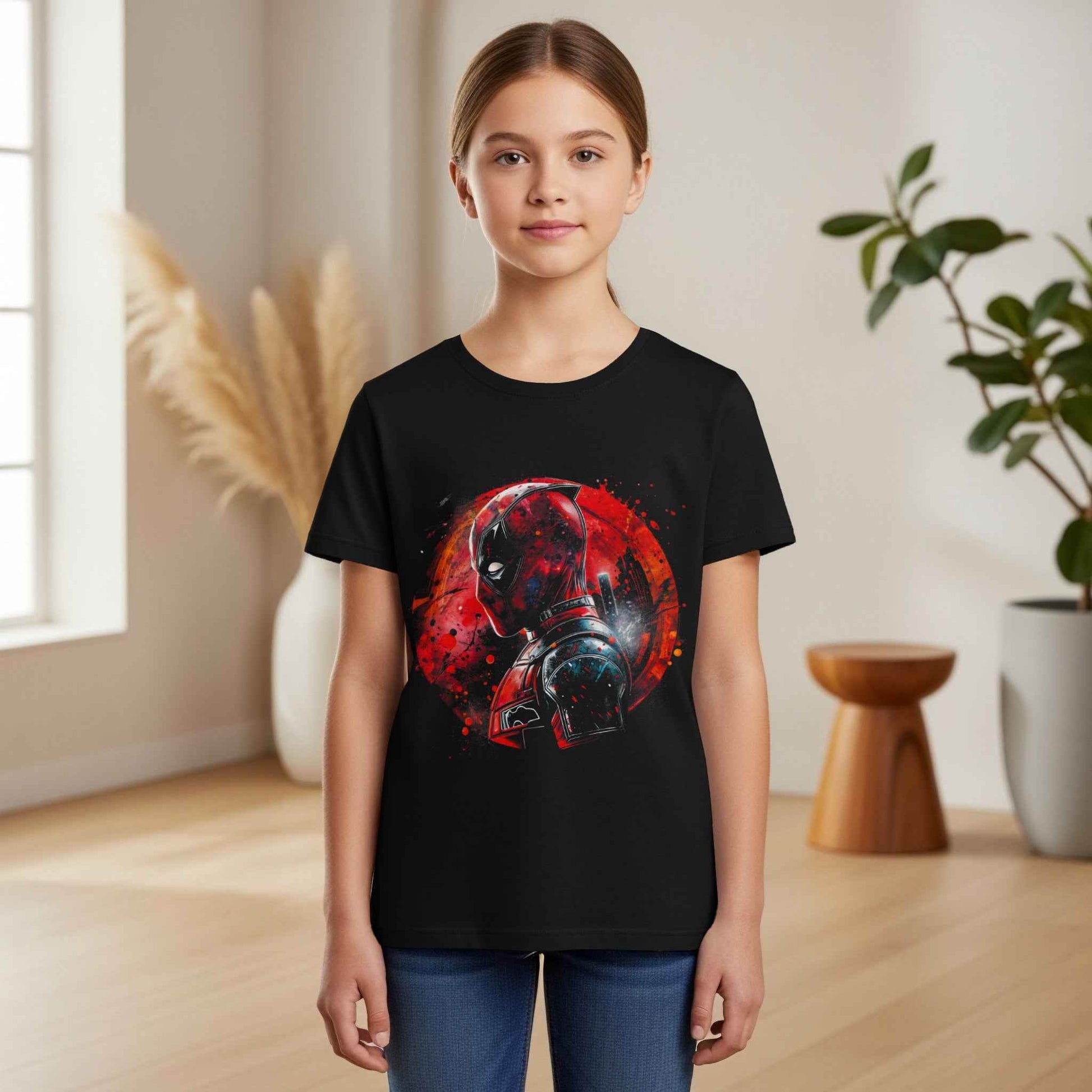 Deadpool Halftoned T-Shirt Design - halftone PNG for T-shirts – Sue Opperman Halftones