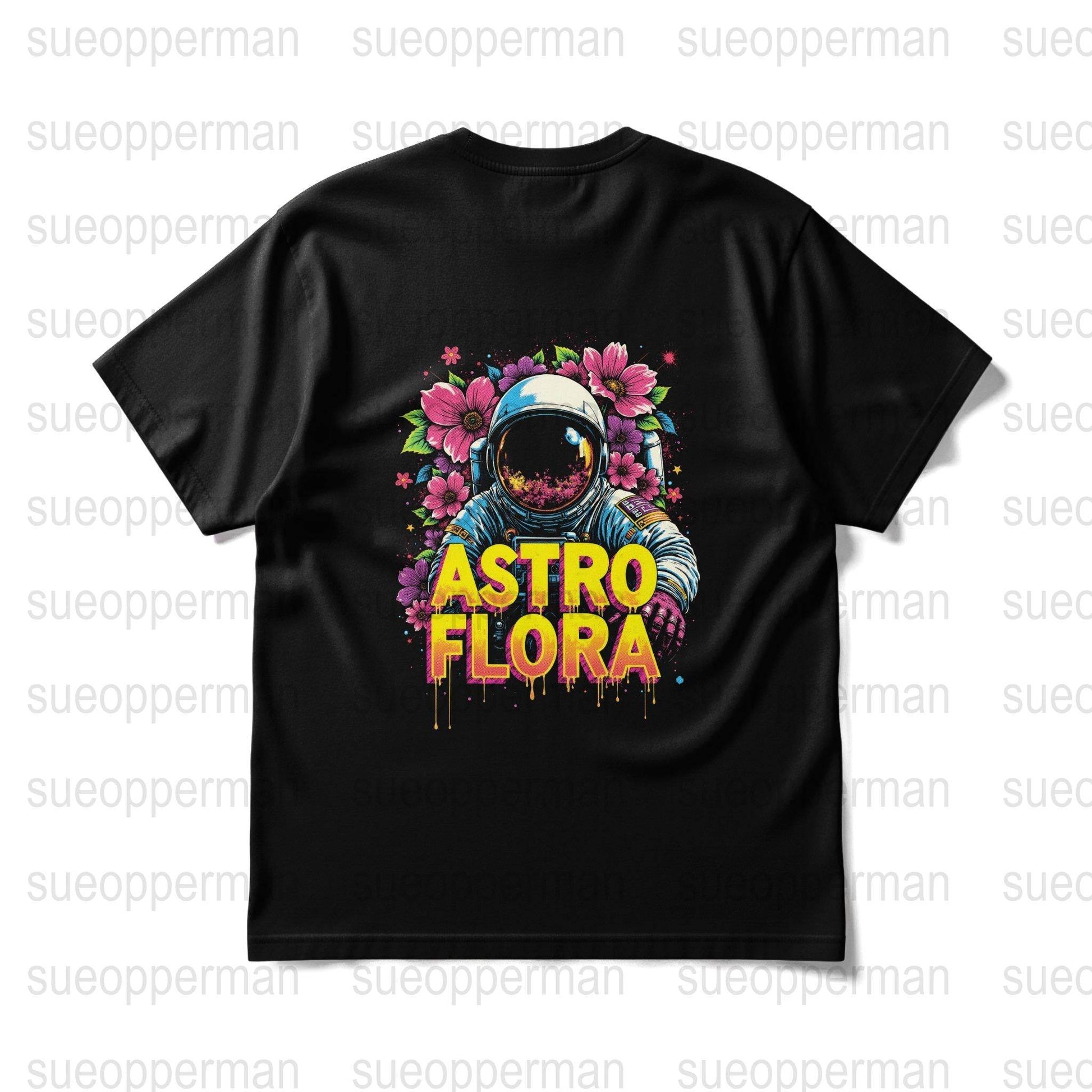 Astro Flora Halftone T-Shirt Design Digital - halftone PNG for T-shirts – Sue Opperman Halftones