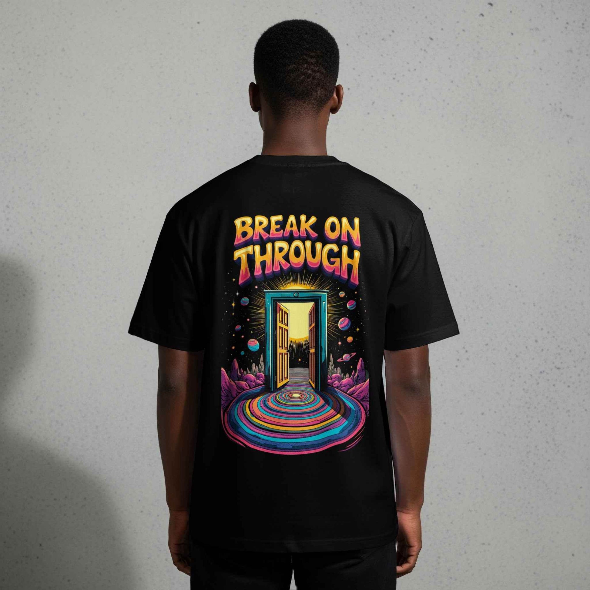 Break On Through Space Halftone T-Shirt Design - halftone PNG for T-shirts – Sue Opperman Halftones