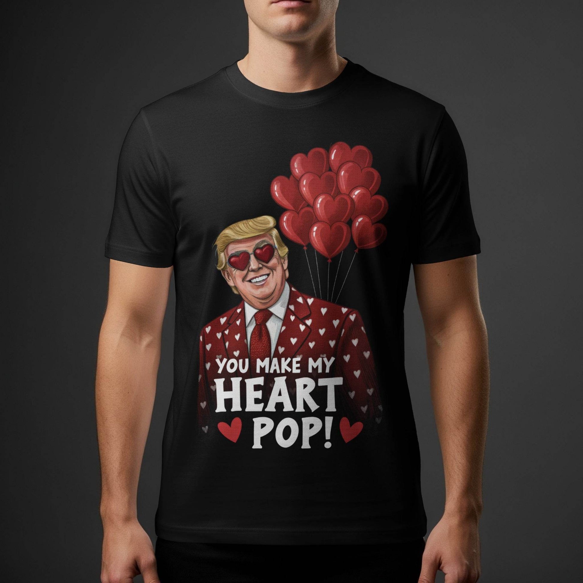 Valentines You Make My Heart Pop Halftoned T-Shirt Design - halftone PNG for T-shirts – Sue Opperman Halftones