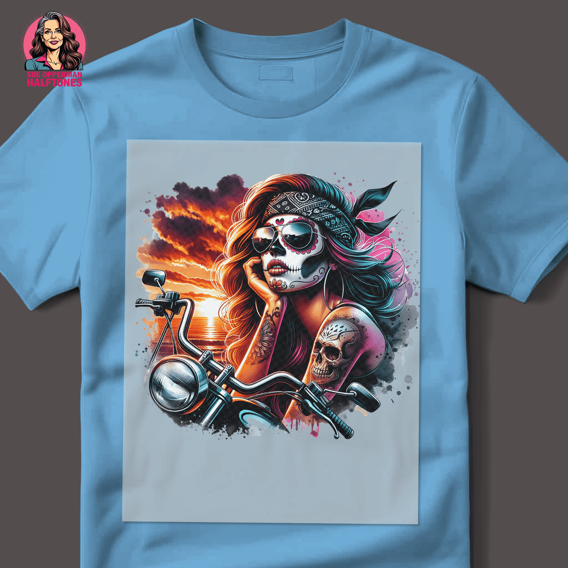 Halftoning Service – Full Rasterization (No color removal - halftone PNG for T-shirts – Sue Opperman Halftones