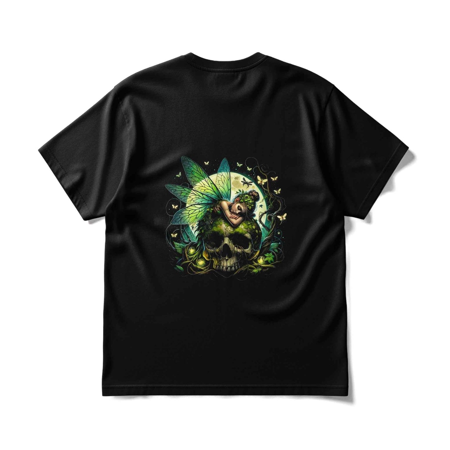 Fairy With Skull Halftone T-Shirt Design - halftone PNG for T-shirts – Sue Opperman Halftones