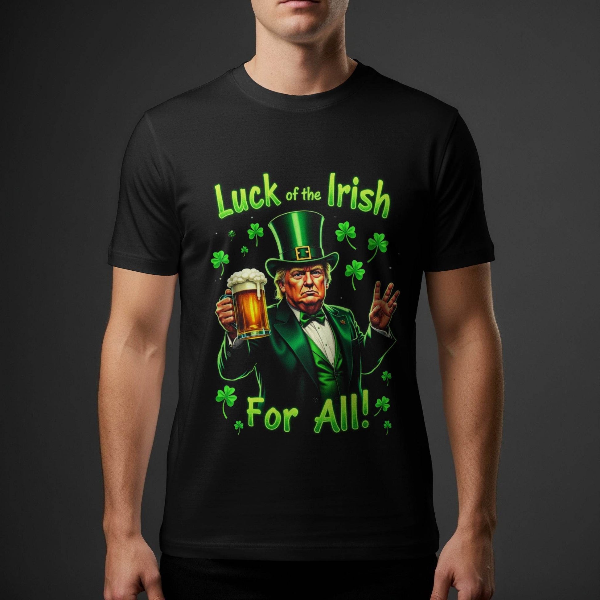St Patricks Luck Of Irish Halftone T-Shirt Design - halftone PNG for T-shirts – Sue Opperman Halftones
