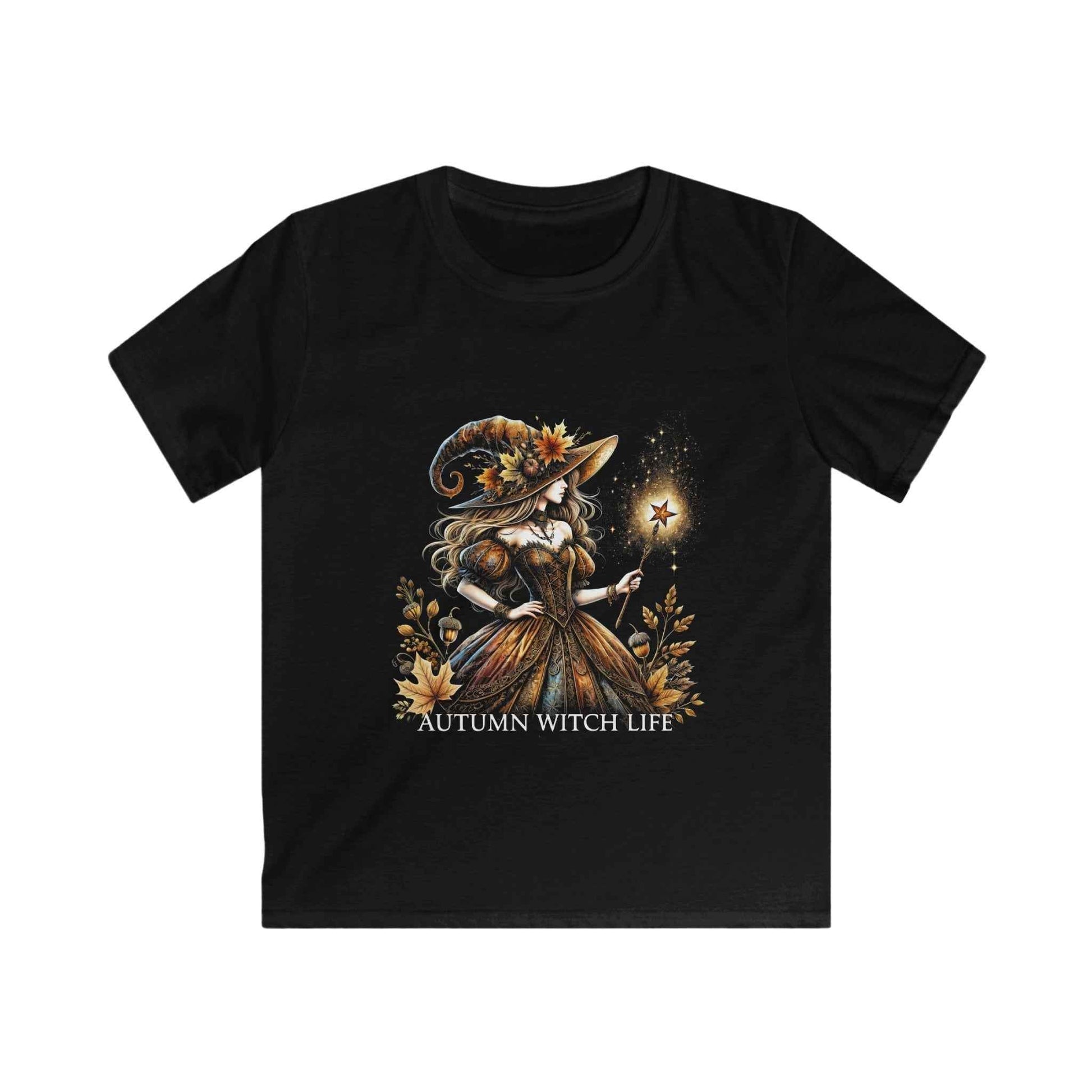 Autumn Witch Life With Magic Halftone T-Shirt Design - halftone PNG for T-shirts – Sue Opperman Halftones