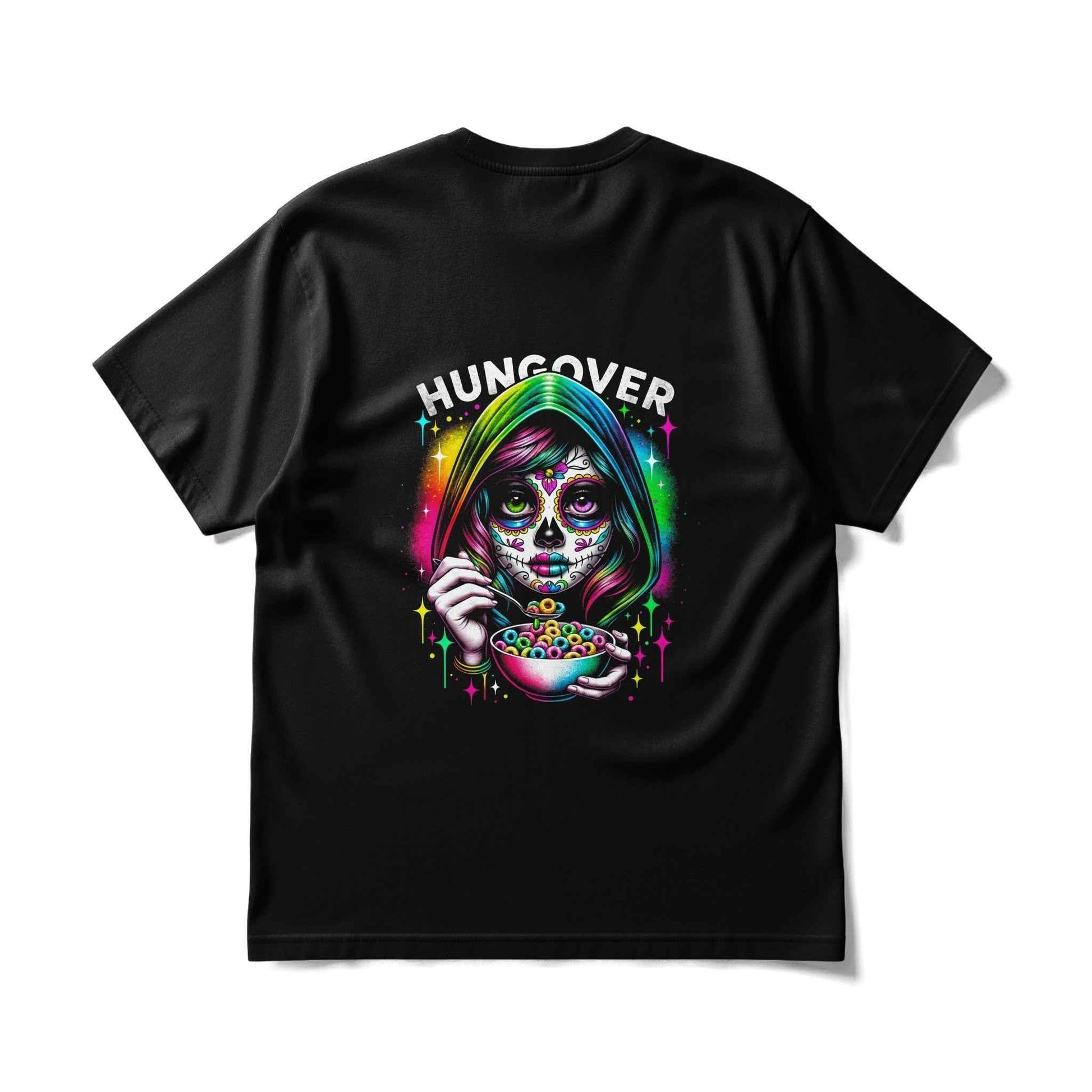 Hangover Sugar Skull Girl Halftone T-Shirt Design - halftone PNG for T-shirts – Sue Opperman Halftones