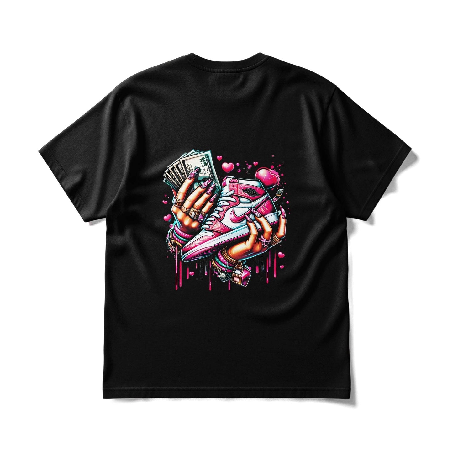 Glamour Sneaker and Money Theme Universal Print Bundle - halftone PNG for T-shirts – Sue Opperman Halftones