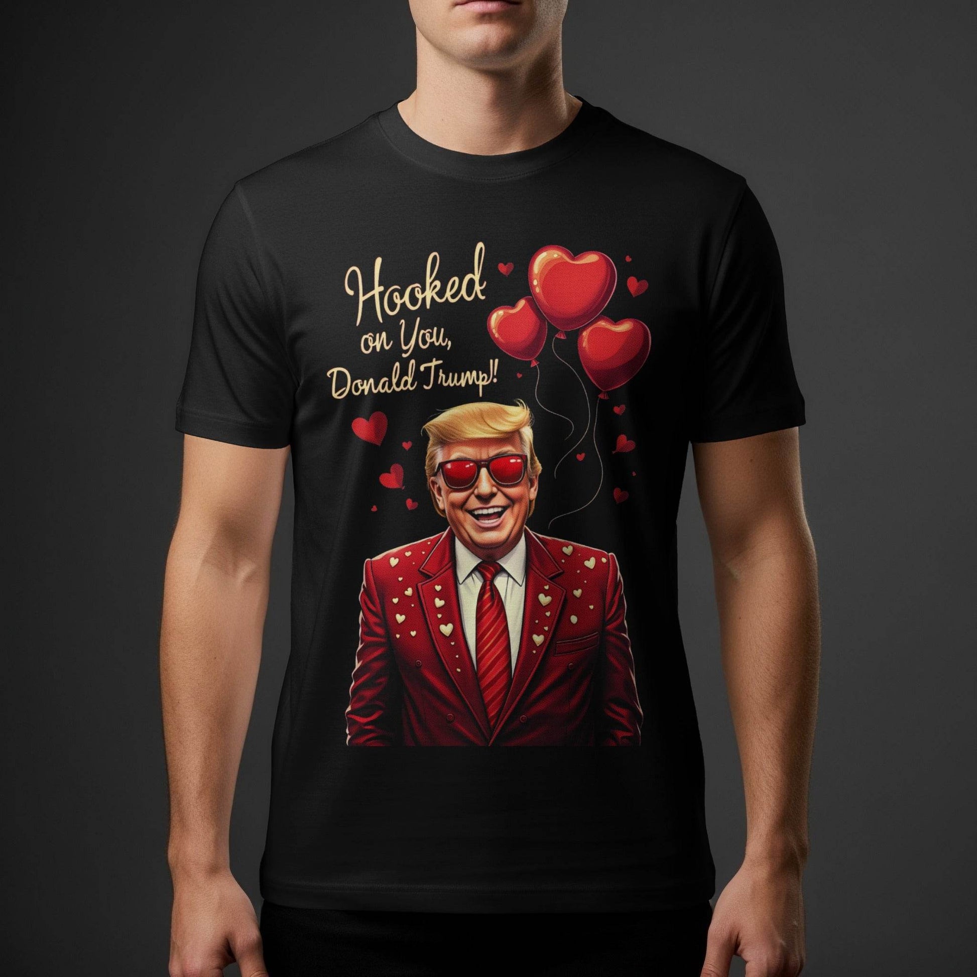 Valentines Donald Trump Halftone T-Shirt Design - halftone PNG for T-shirts – Sue Opperman Halftones
