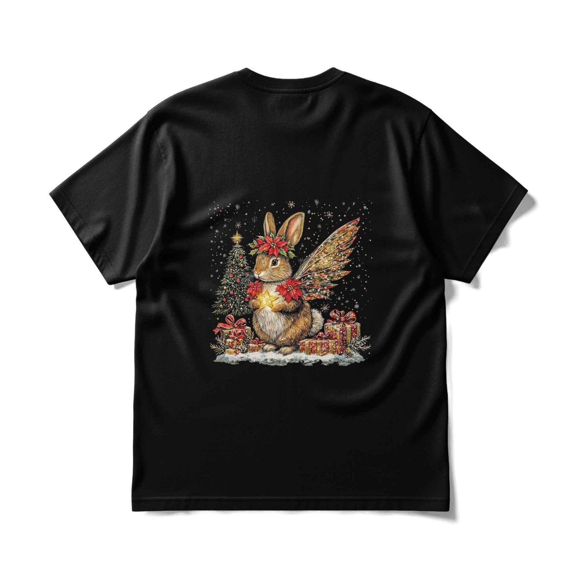 Christmas Rabbit with Star Halftone T-Shirt Design - halftone PNG for T-shirts – Sue Opperman Halftones