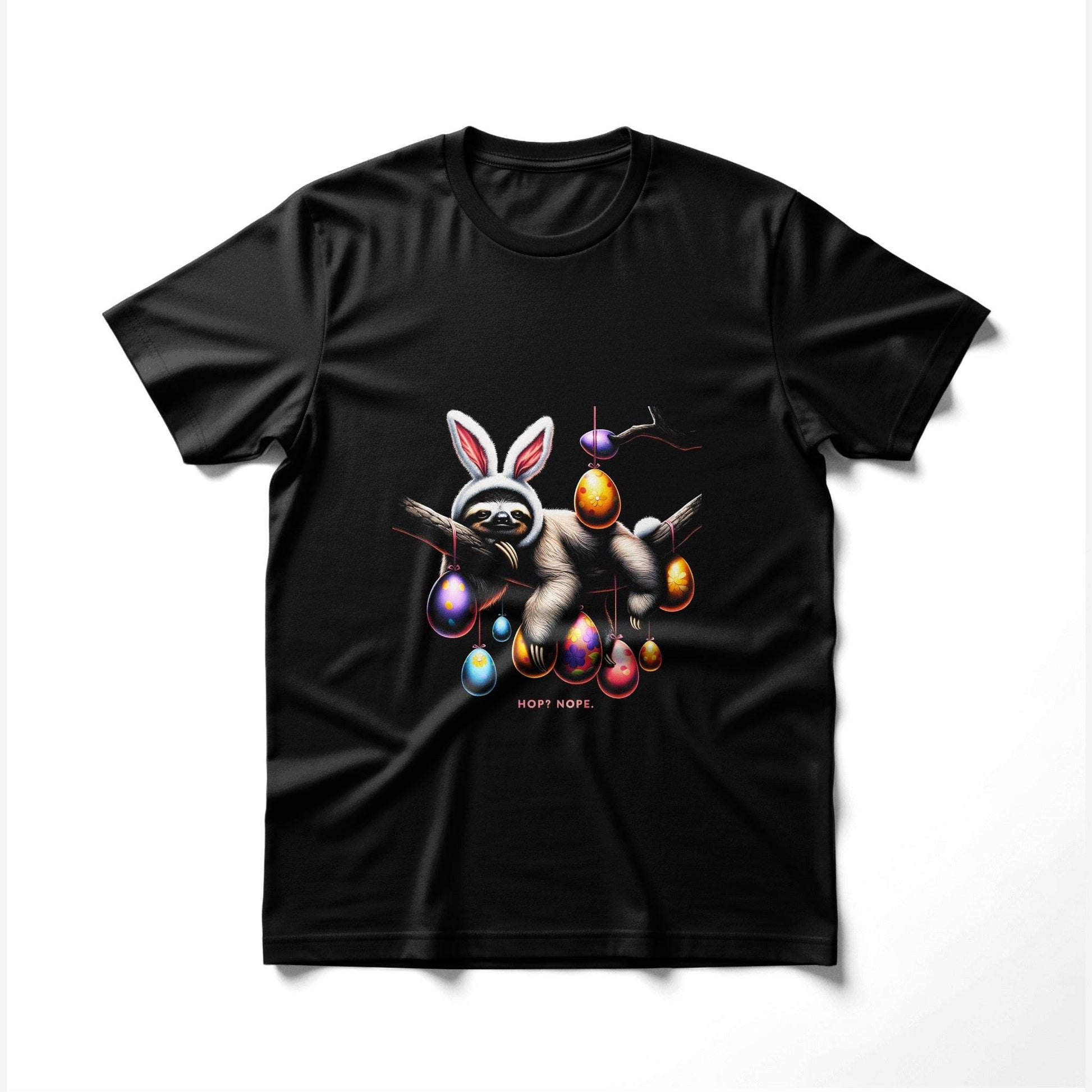 Easter Sloth Bunny Halftoned Funny T-Shirt Design - halftone PNG for T-shirts – Sue Opperman Halftones