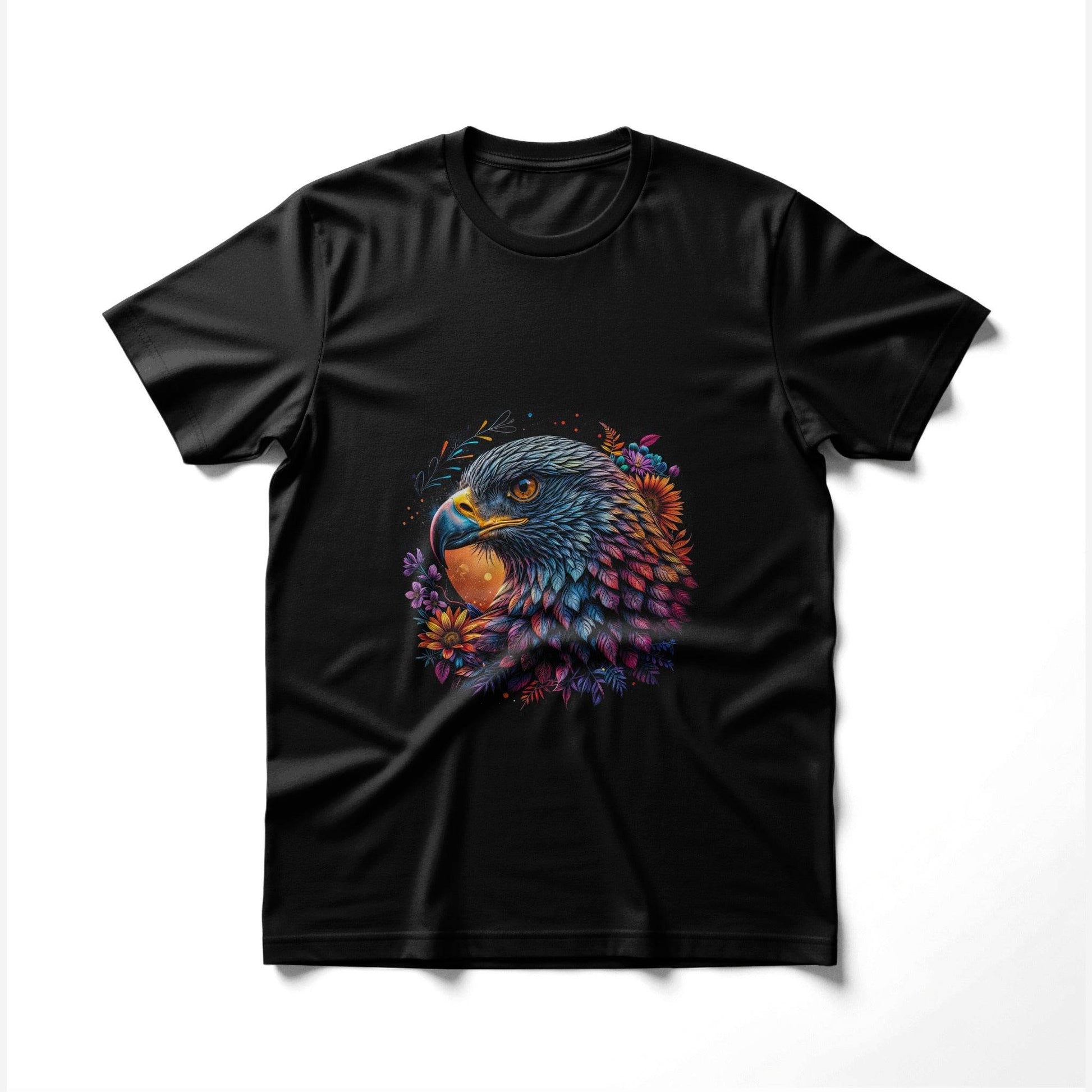 Floral Eagle Halftone T-Shirt Design Digital - halftone PNG for T-shirts – Sue Opperman Halftones