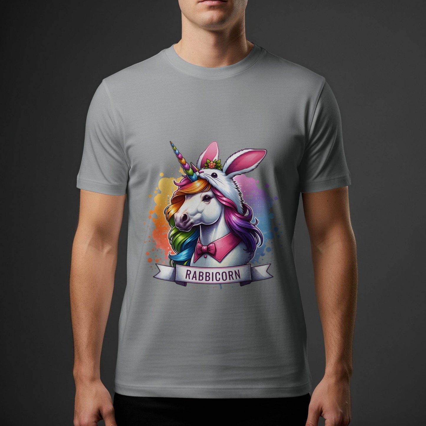 Rabbicorn Animal Creature in Funny Style Universal Print Bundle - halftone PNG for T-shirts – Sue Opperman Halftones