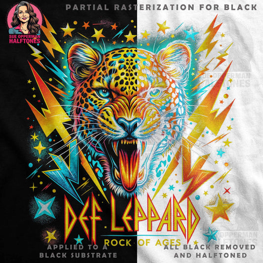 Music Animal Rock Band Halftone T-Shirt Design - halftone PNG for T-shirts – Sue Opperman Halftones