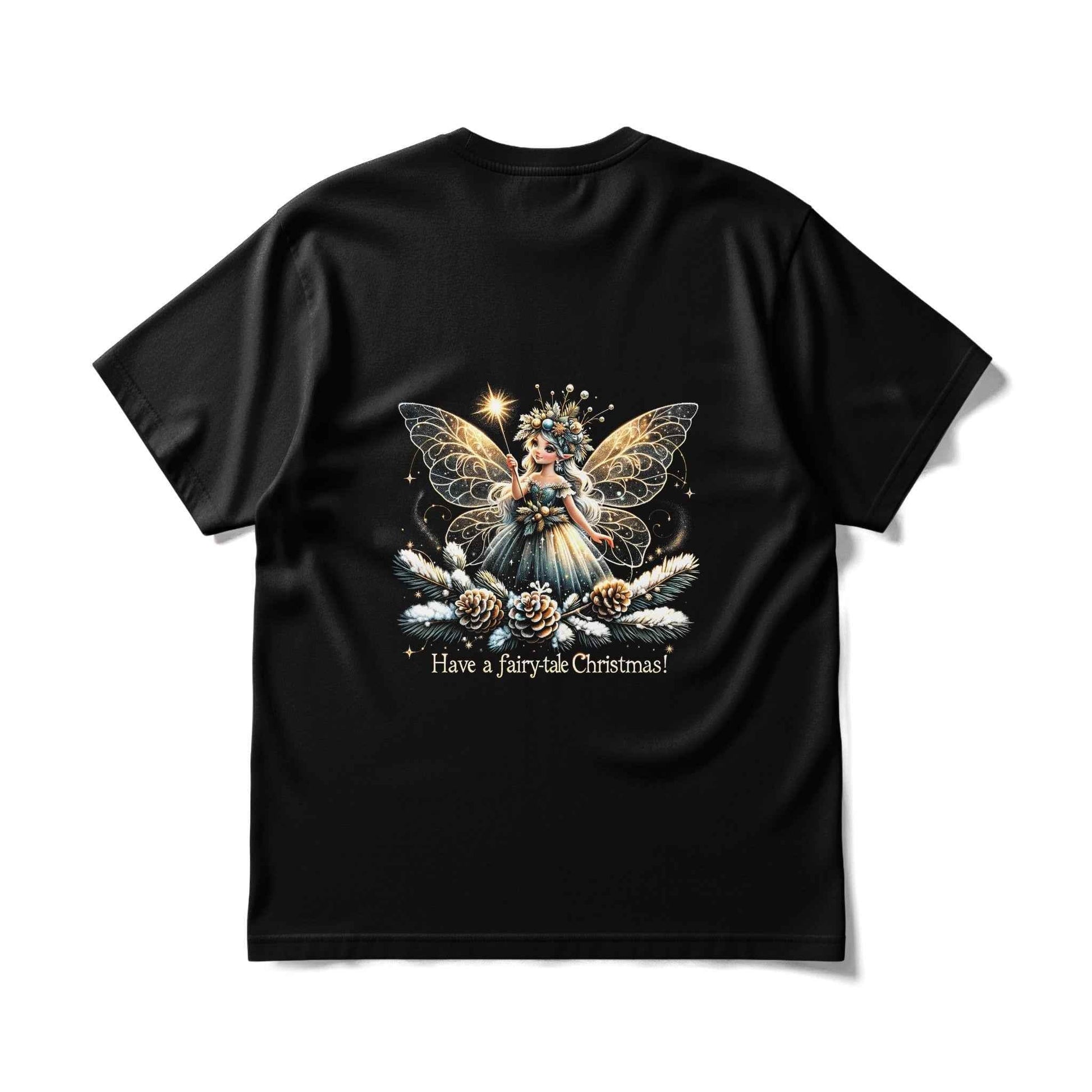 Christmas Fairy Have a Fairytale Christmas Halftone T-Shirt Design - halftone PNG for T-shirts – Sue Opperman Halftones