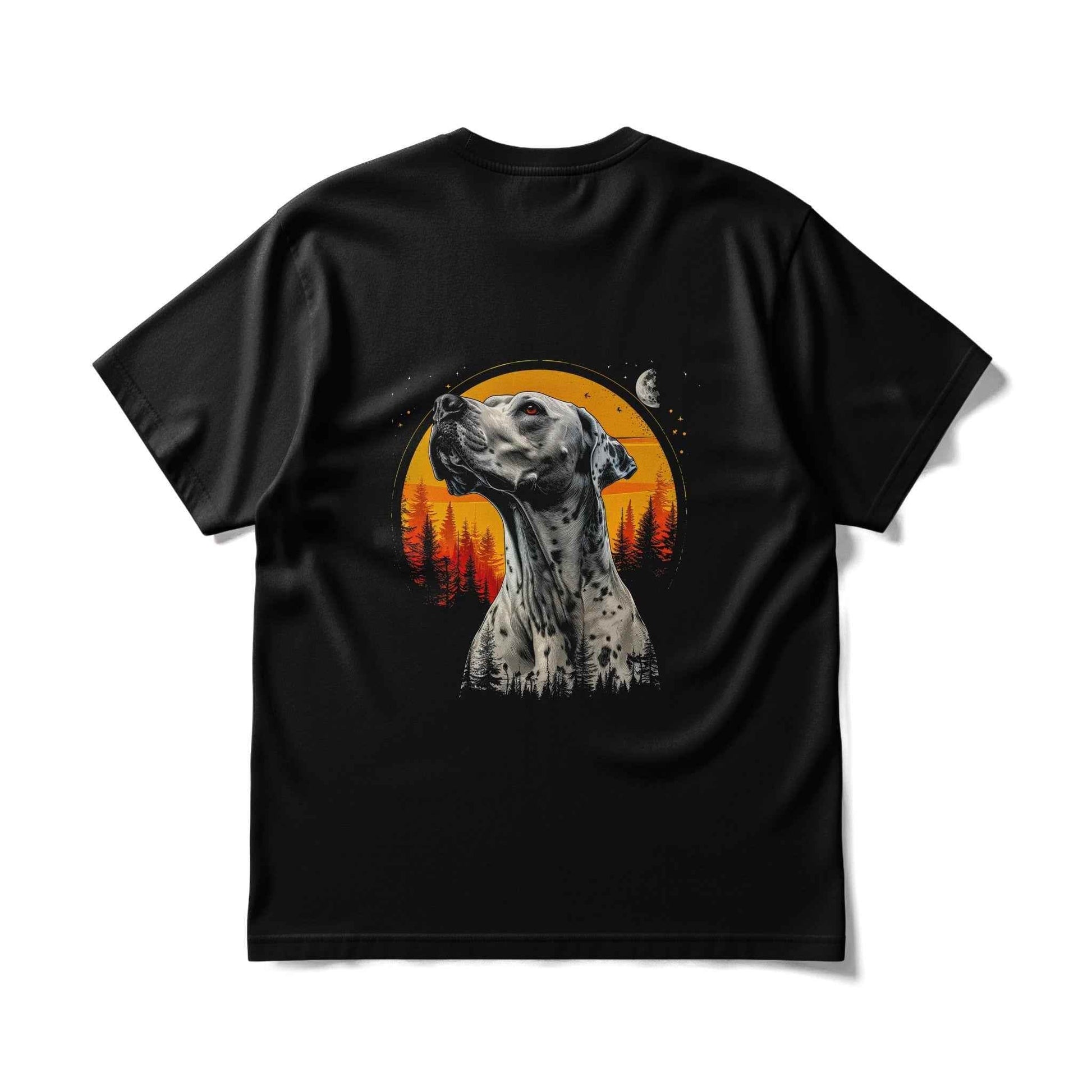 Animals Dog with Landscape Halftone T-Shirt Design - halftone PNG for T-shirts – Sue Opperman Halftones