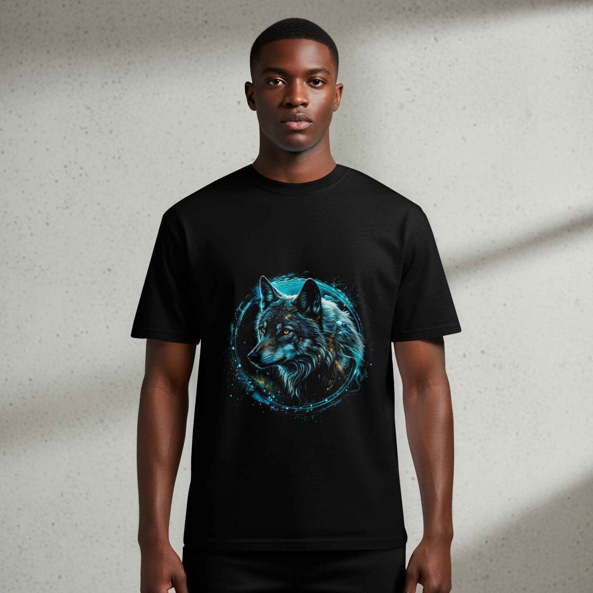 Abstract Wolf Head Digital Halftone T-shirt Design - halftone PNG for T-shirts – Sue Opperman Halftones