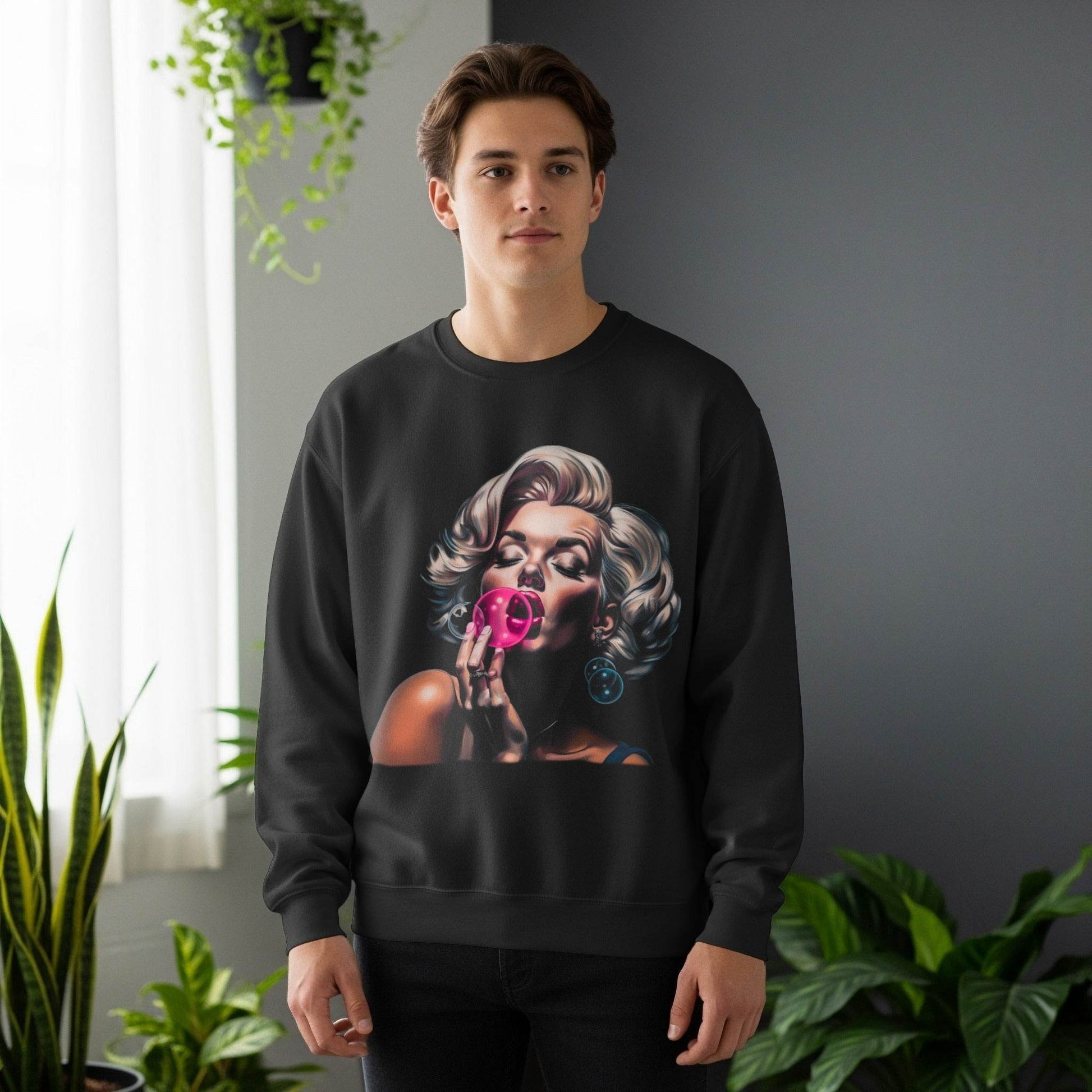 Marilyn Monroen Bubble Halftoned T-Shirt Design - halftone PNG for T-shirts – Sue Opperman Halftones