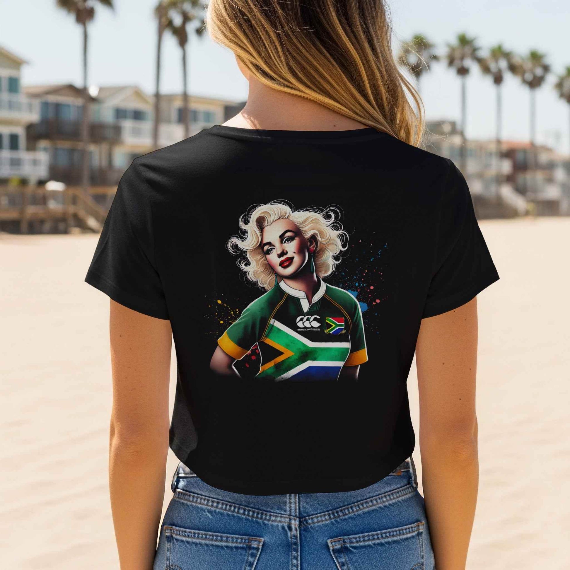 Glamour South Africa Rugby Halftone T-Shirt Design - halftone PNG for T-shirts – Sue Opperman Halftones